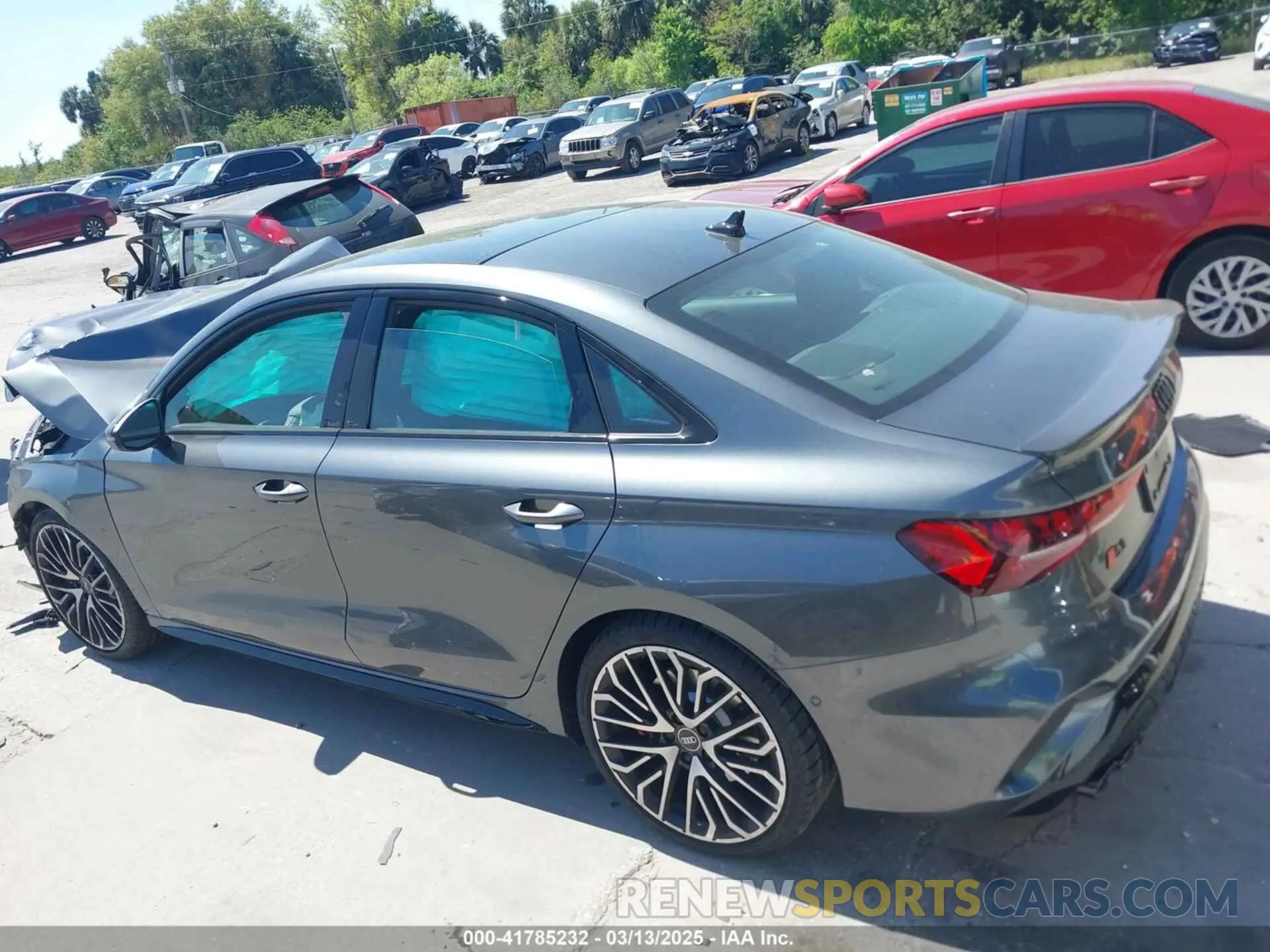 14 Photograph of a damaged car WAUJ5DGY7SA058173 AUDI S3 2025