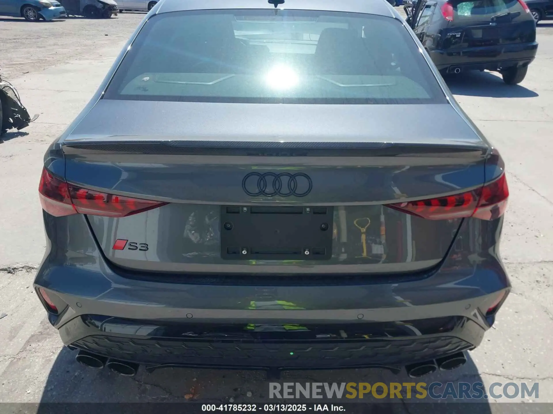 16 Photograph of a damaged car WAUJ5DGY7SA058173 AUDI S3 2025