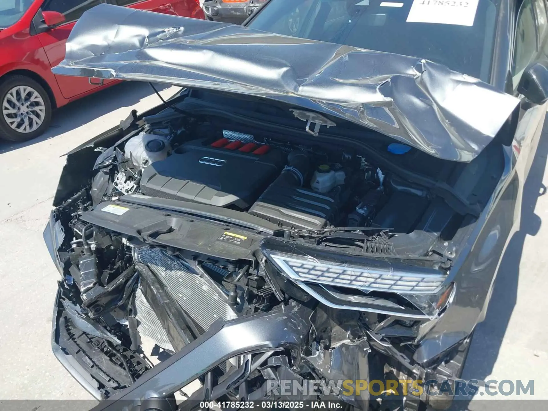 6 Photograph of a damaged car WAUJ5DGY7SA058173 AUDI S3 2025