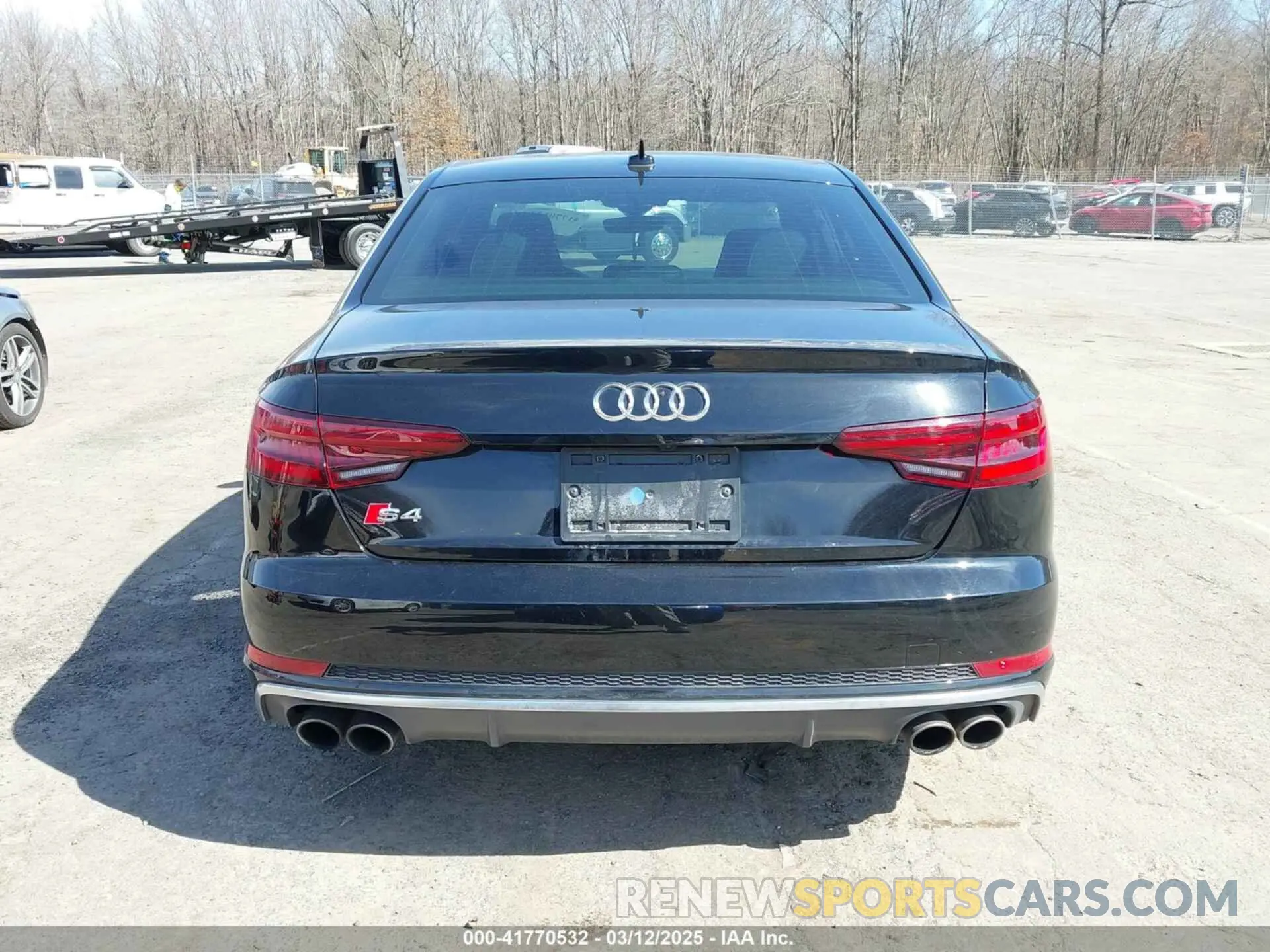 16 Photograph of a damaged car WAUA4AF40KA002169 AUDI S4 2019