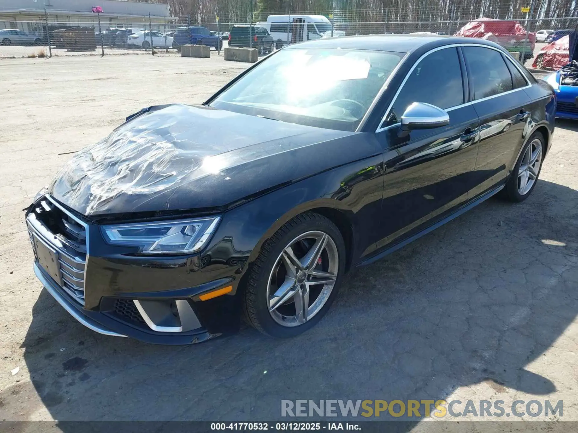 2 Photograph of a damaged car WAUA4AF40KA002169 AUDI S4 2019