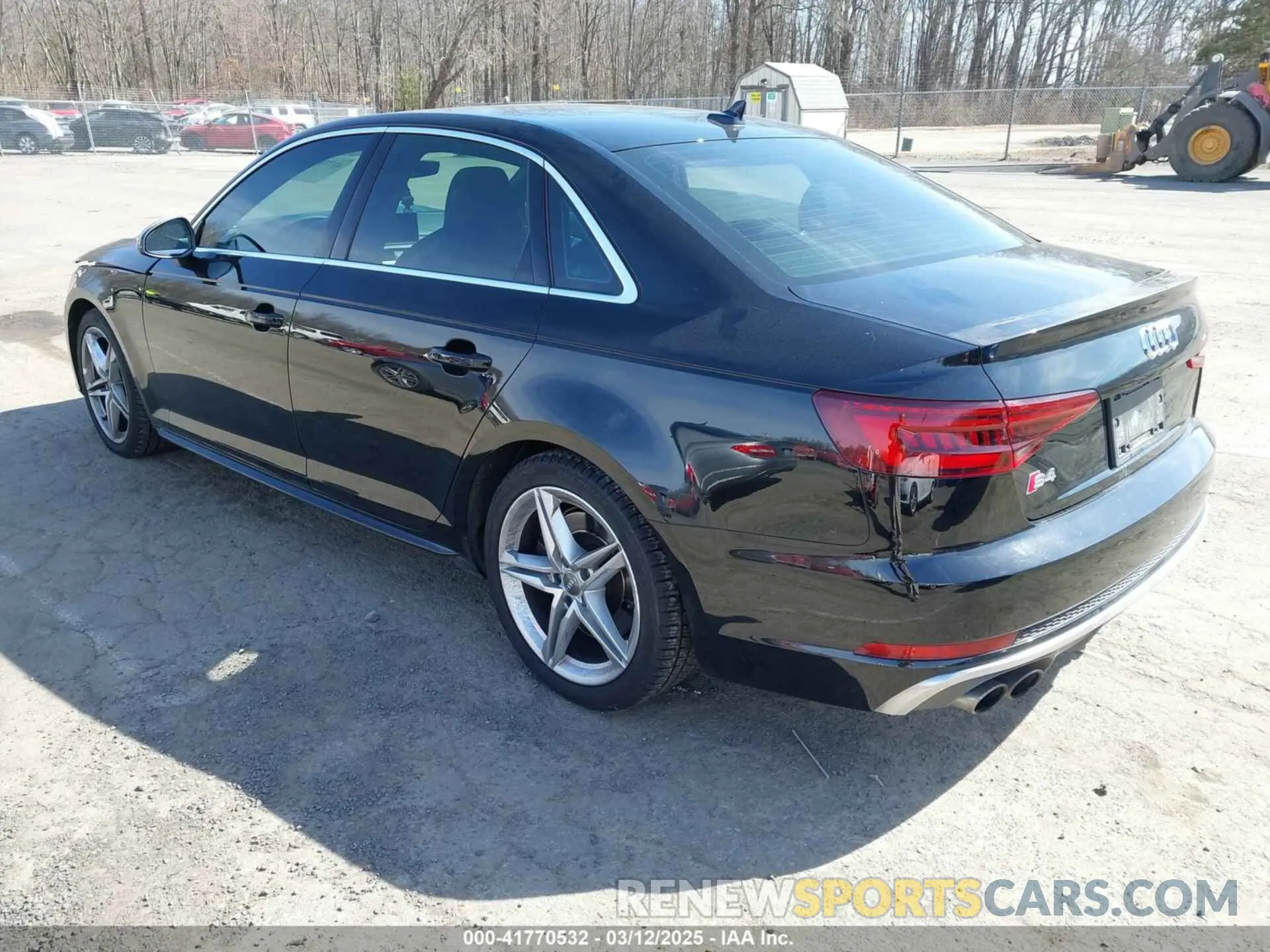 3 Photograph of a damaged car WAUA4AF40KA002169 AUDI S4 2019