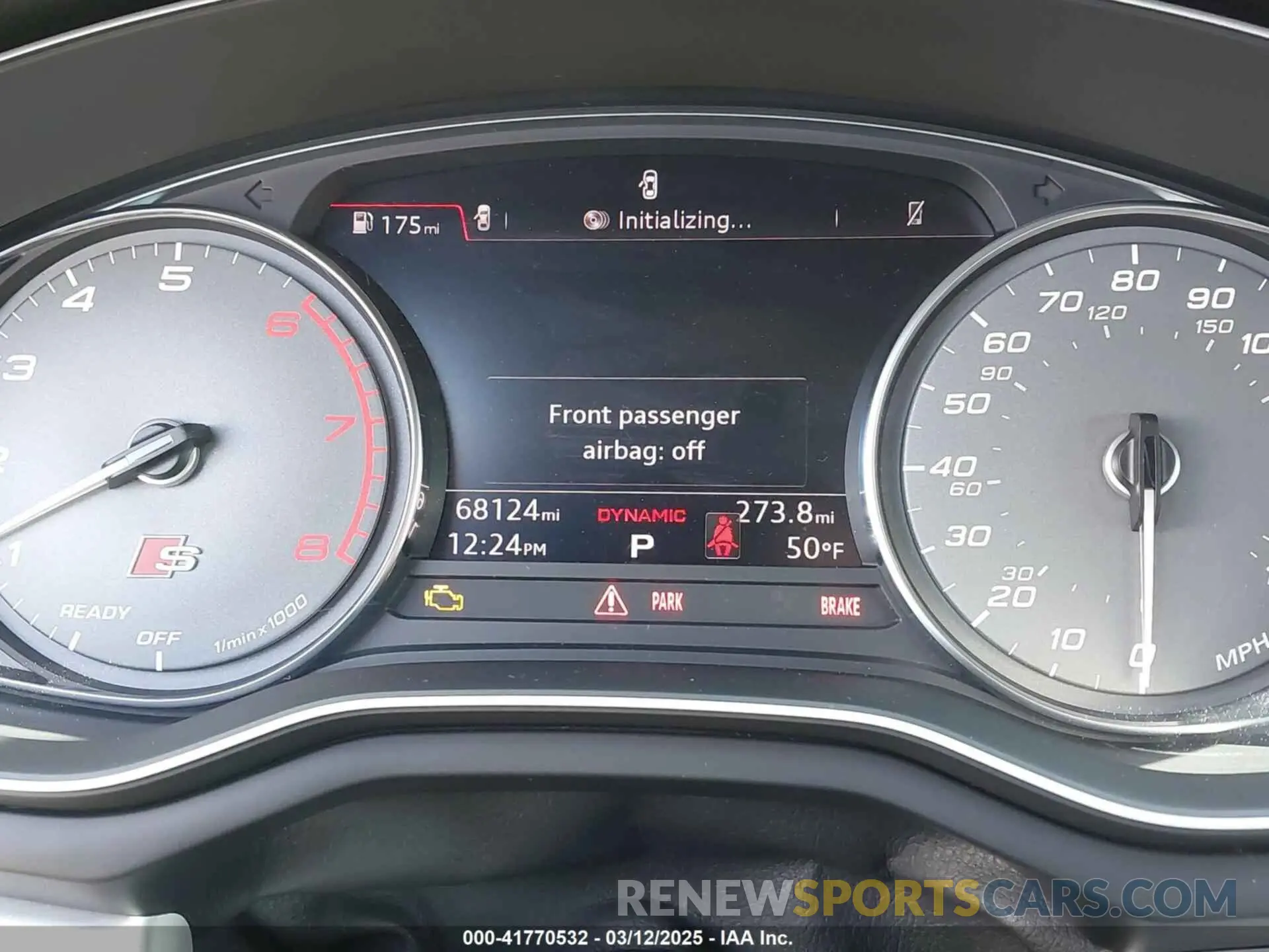 7 Photograph of a damaged car WAUA4AF40KA002169 AUDI S4 2019