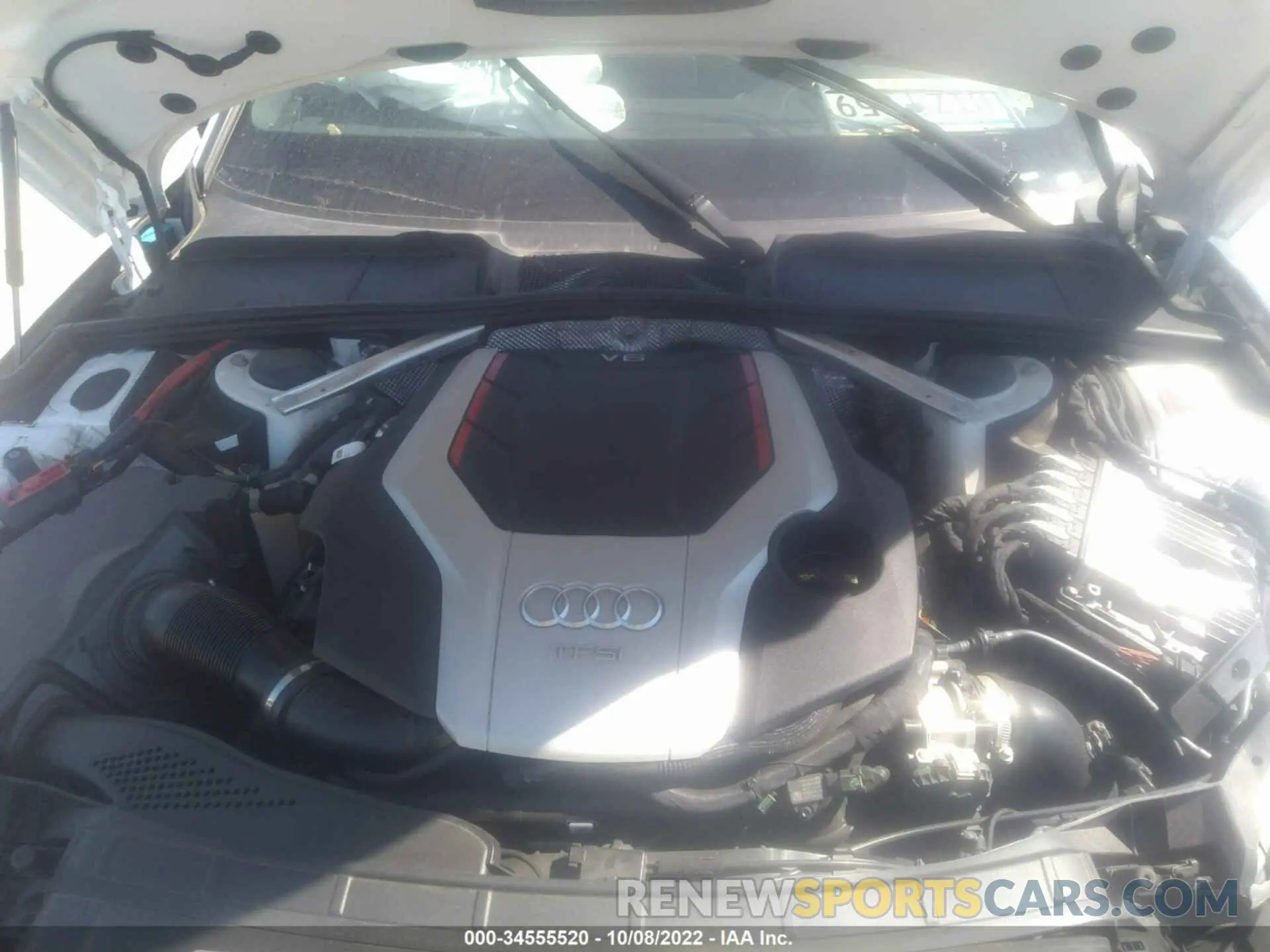 10 Photograph of a damaged car WAUA4AF45KA109184 AUDI S4 2019