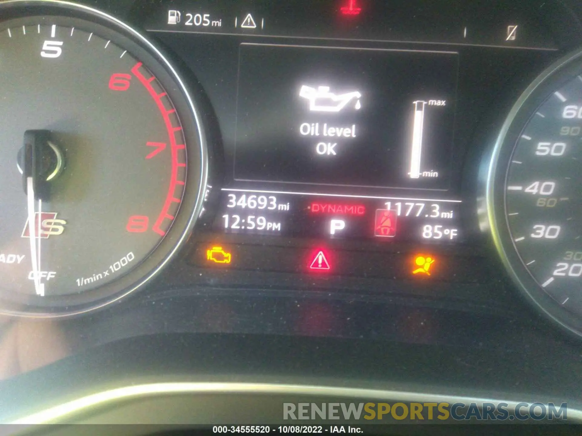 7 Photograph of a damaged car WAUA4AF45KA109184 AUDI S4 2019