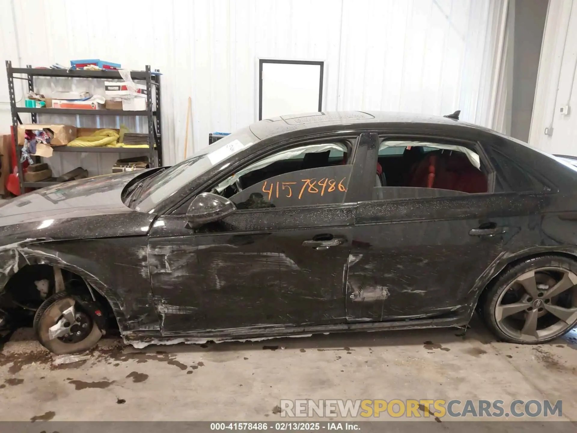 14 Photograph of a damaged car WAUB4AF40KA100915 AUDI S4 2019