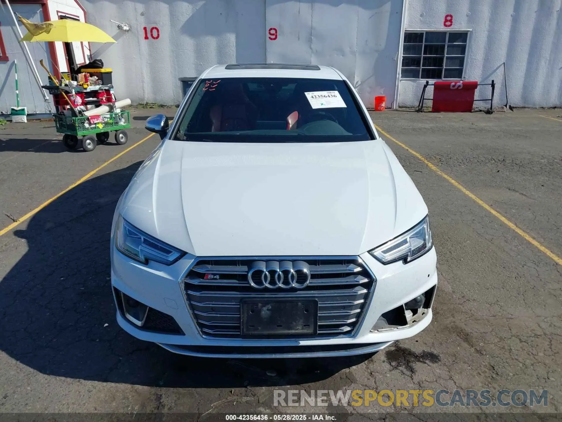 12 Photograph of a damaged car WAUB4AF42KA002839 AUDI S4 2019