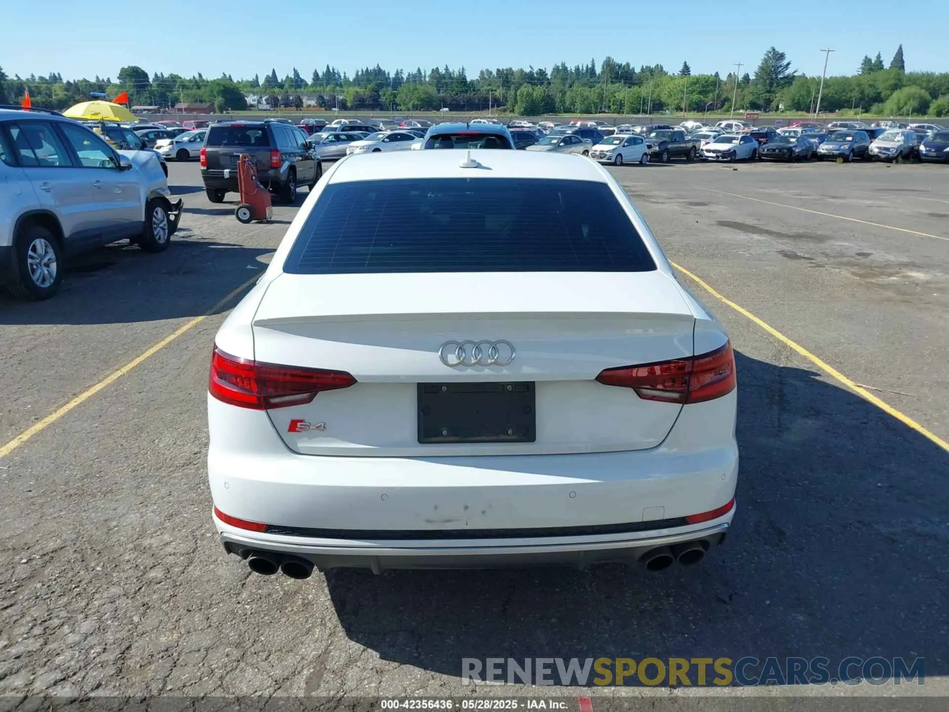 16 Photograph of a damaged car WAUB4AF42KA002839 AUDI S4 2019