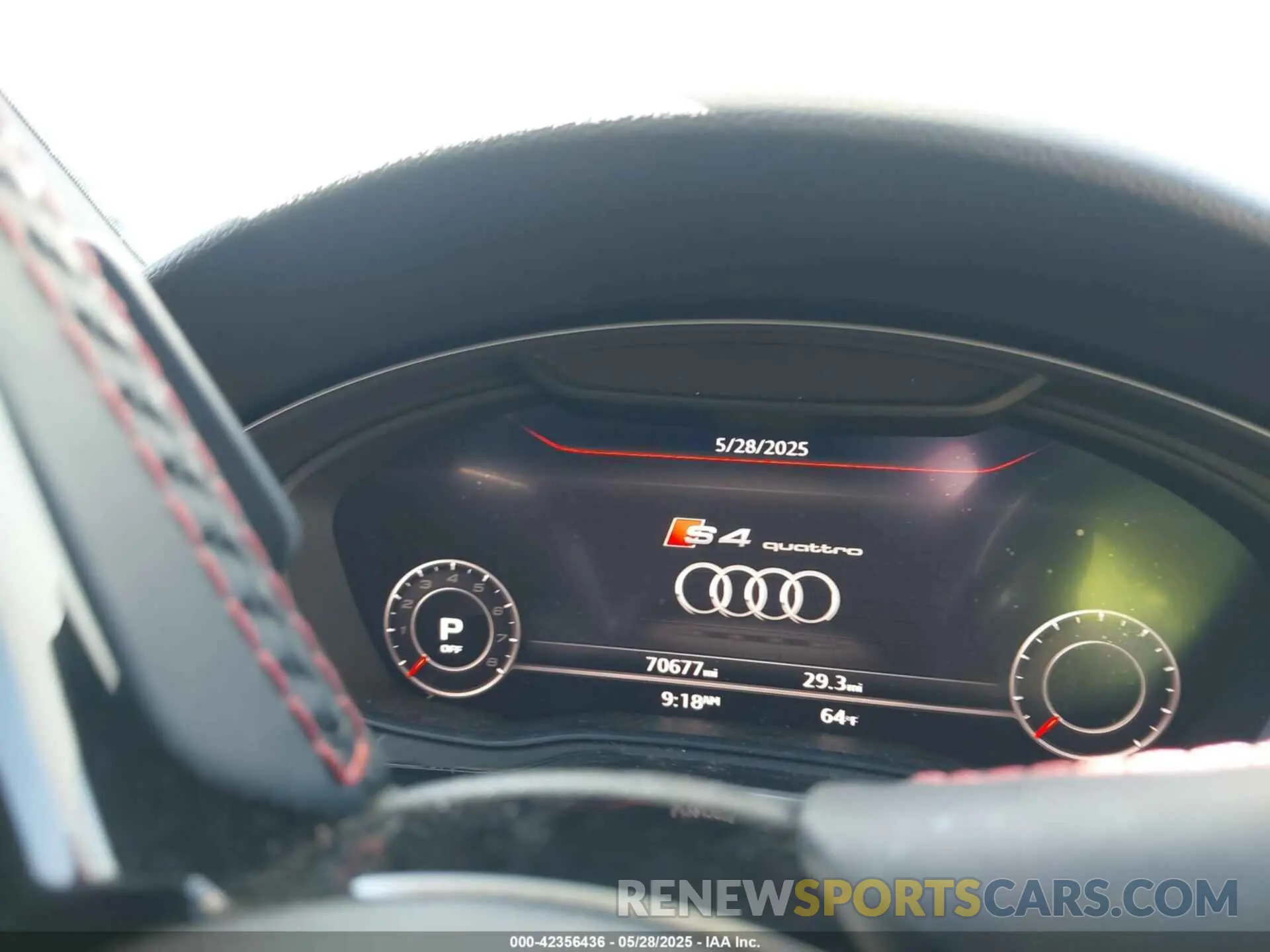 7 Photograph of a damaged car WAUB4AF42KA002839 AUDI S4 2019