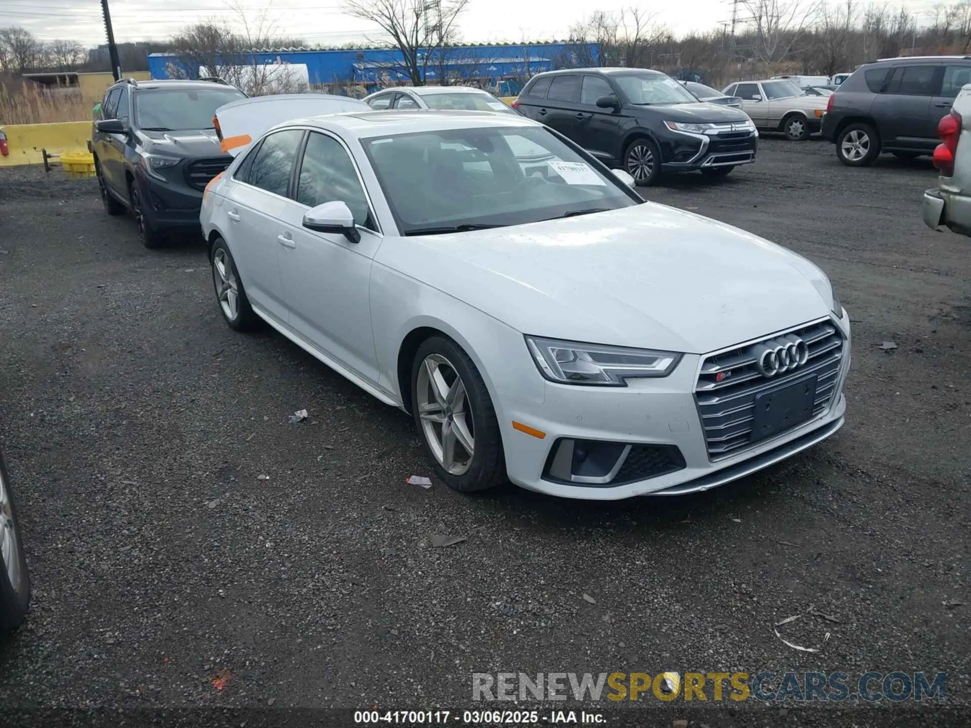 1 Photograph of a damaged car WAUB4AF46KA028361 AUDI S4 2019