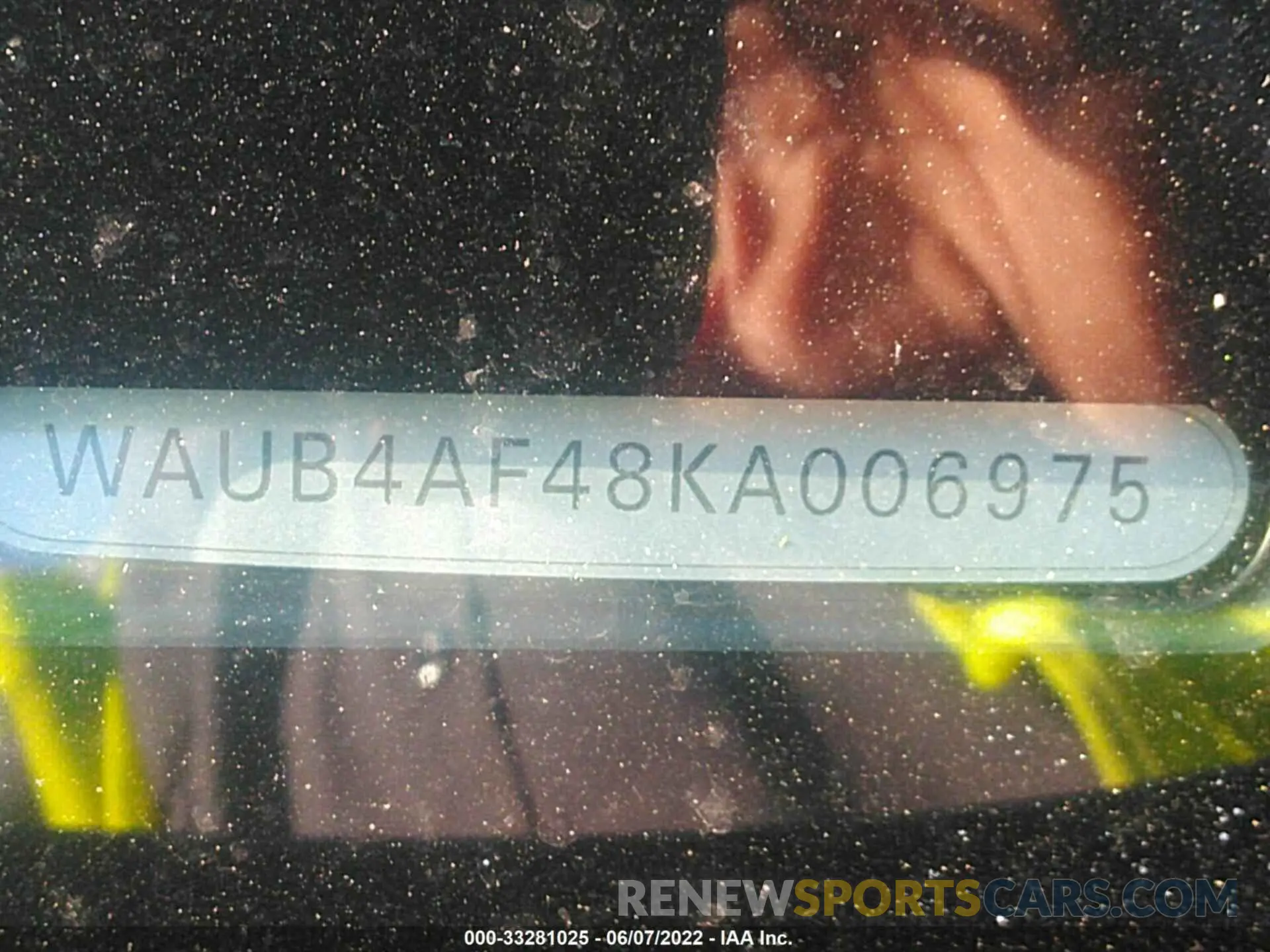 9 Photograph of a damaged car WAUB4AF48KA006975 AUDI S4 2019