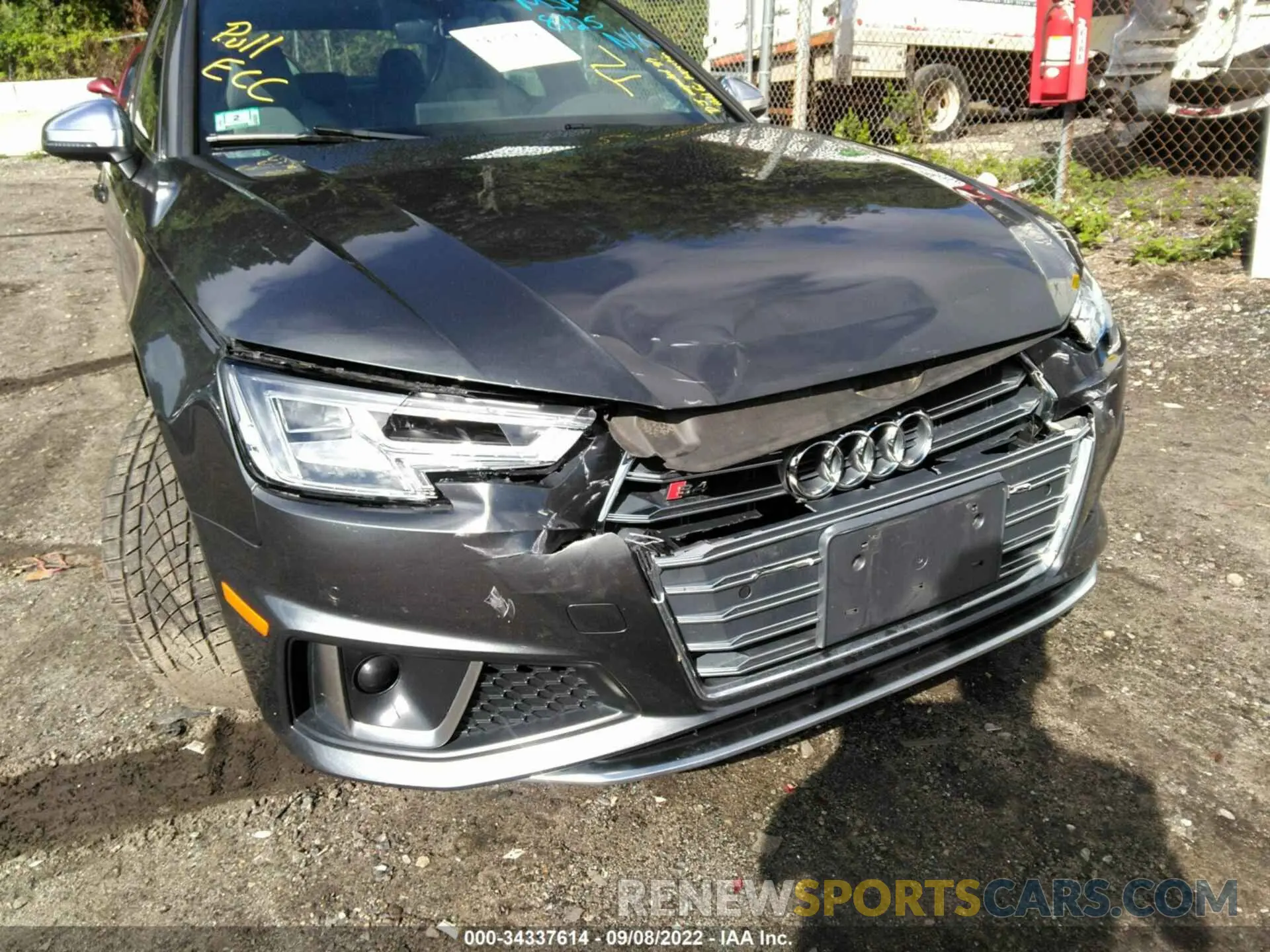 6 Photograph of a damaged car WAUB4AF48KA033044 AUDI S4 2019