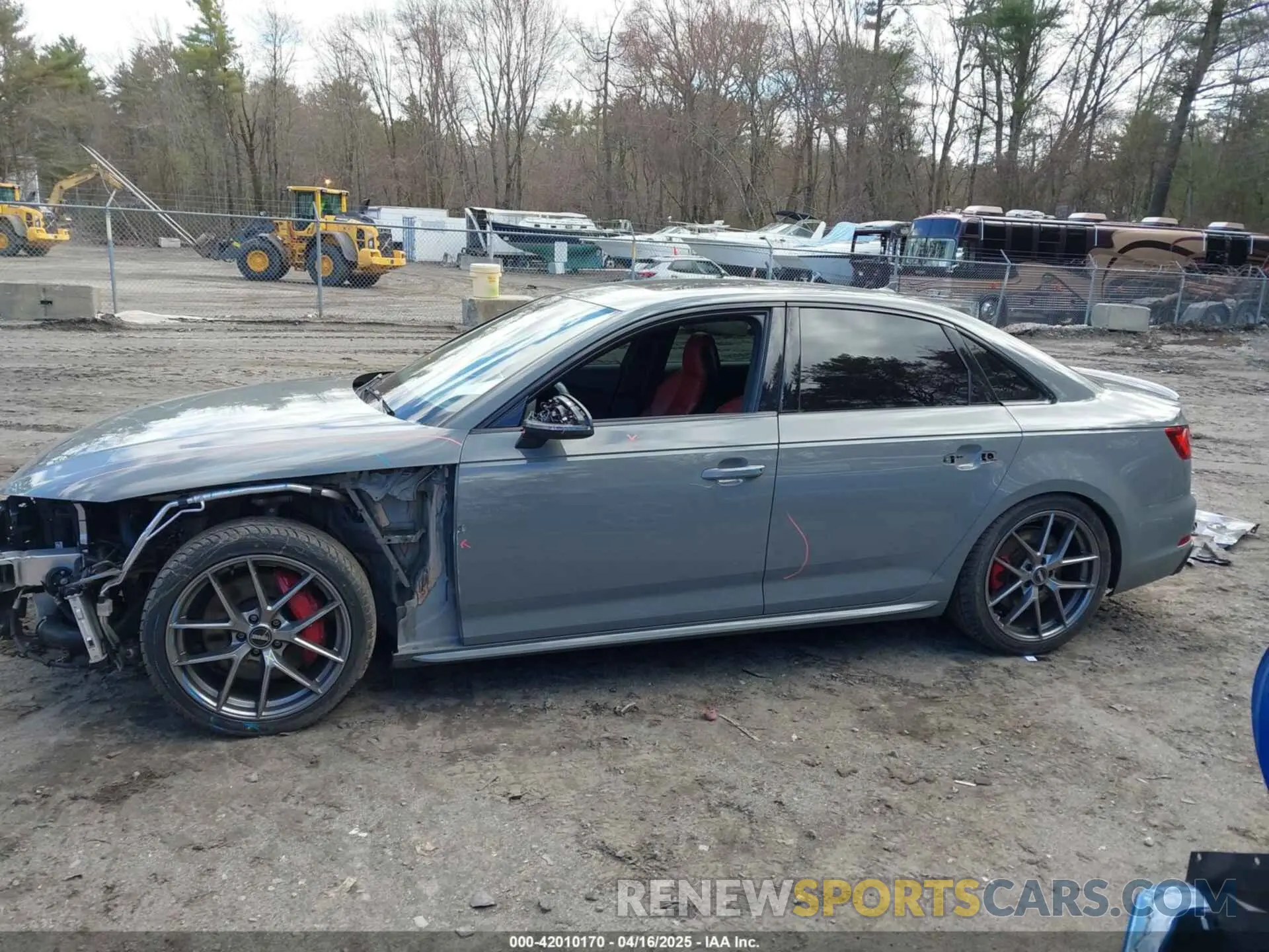 14 Photograph of a damaged car WAUB4AF49KA003745 AUDI S4 2019