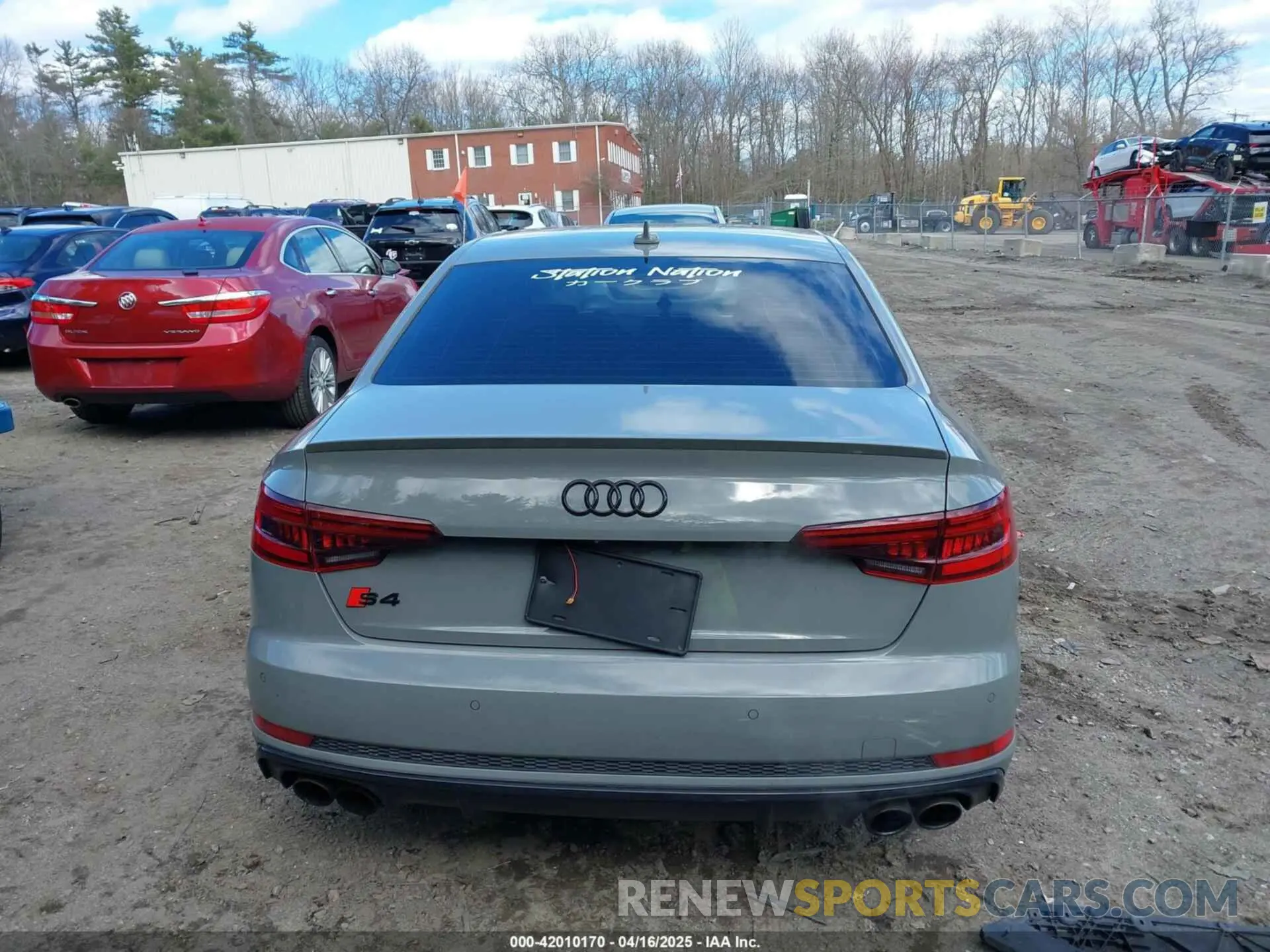 16 Photograph of a damaged car WAUB4AF49KA003745 AUDI S4 2019