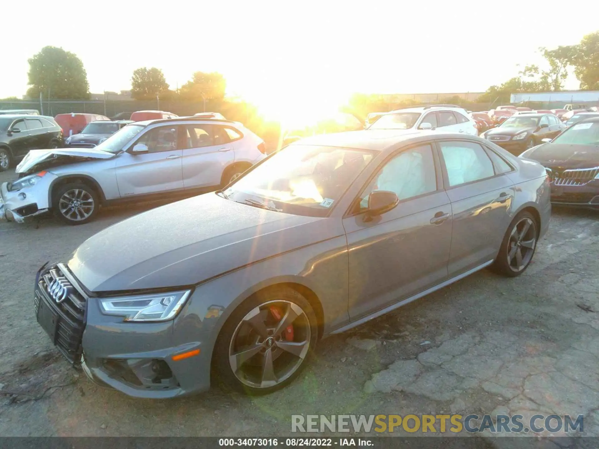 2 Photograph of a damaged car WAUB4AF4XKA109170 AUDI S4 2019