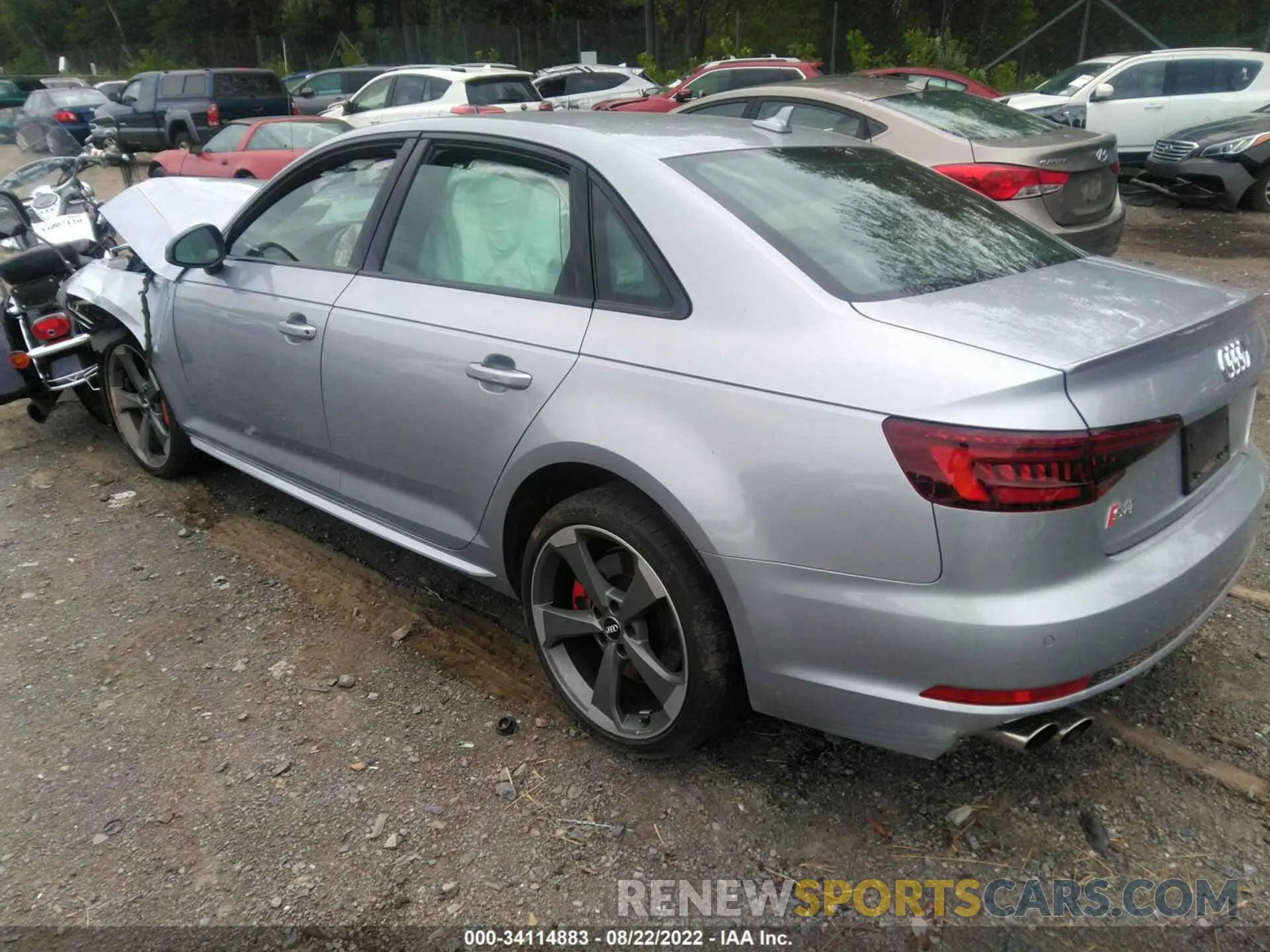 3 Photograph of a damaged car WAUB4AF4XKA110822 AUDI S4 2019