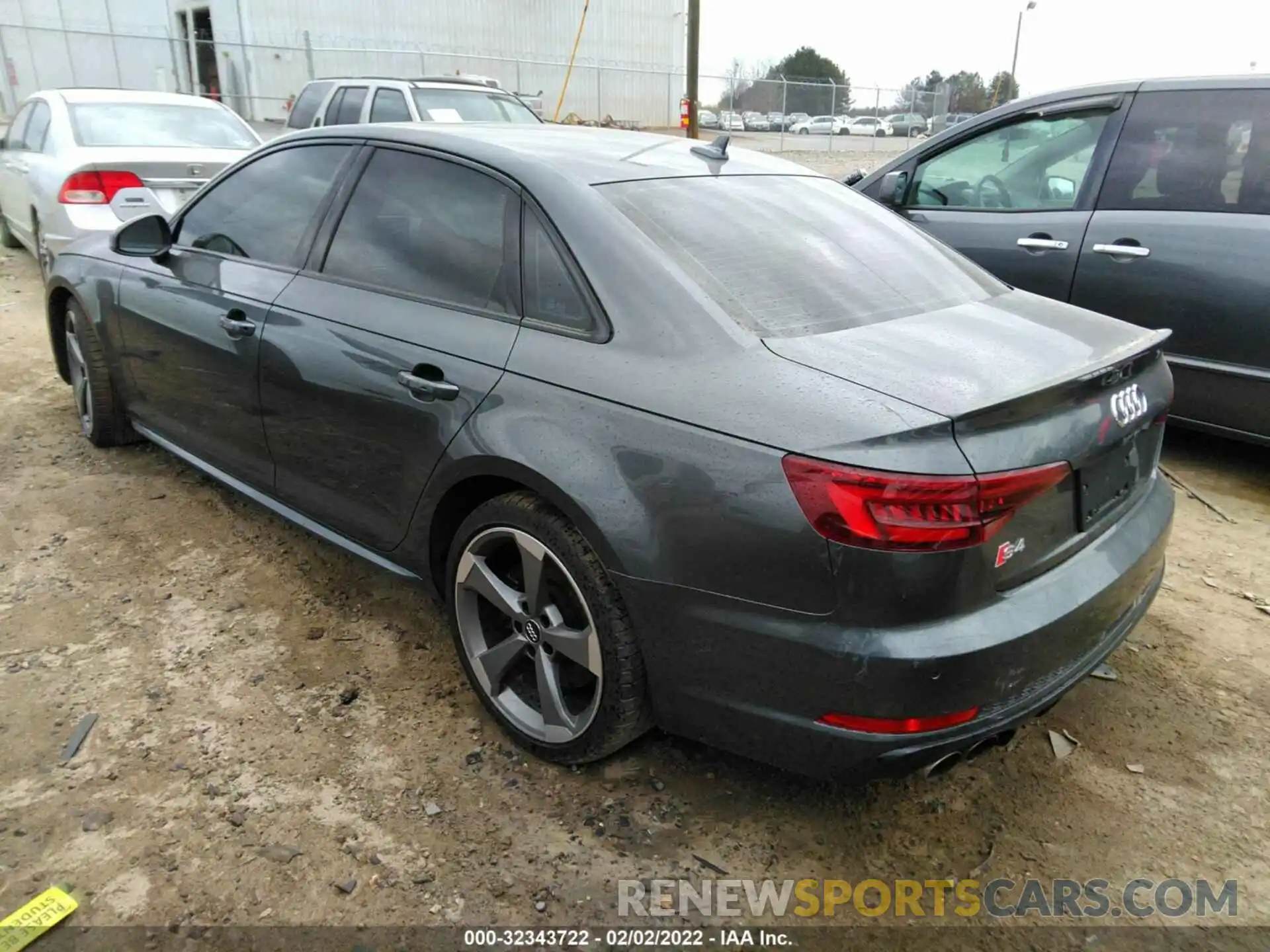 3 Photograph of a damaged car WAUB4BF4XKA105819 AUDI S4 2019