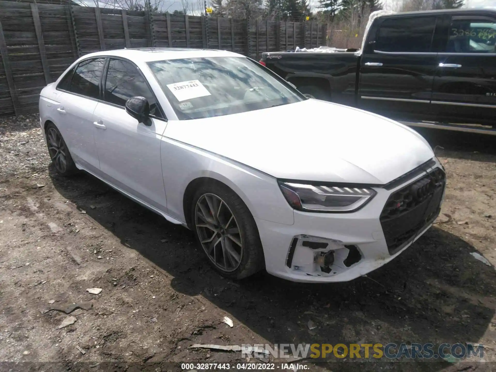 1 Photograph of a damaged car WAUB4AF40LA057064 AUDI S4 2020