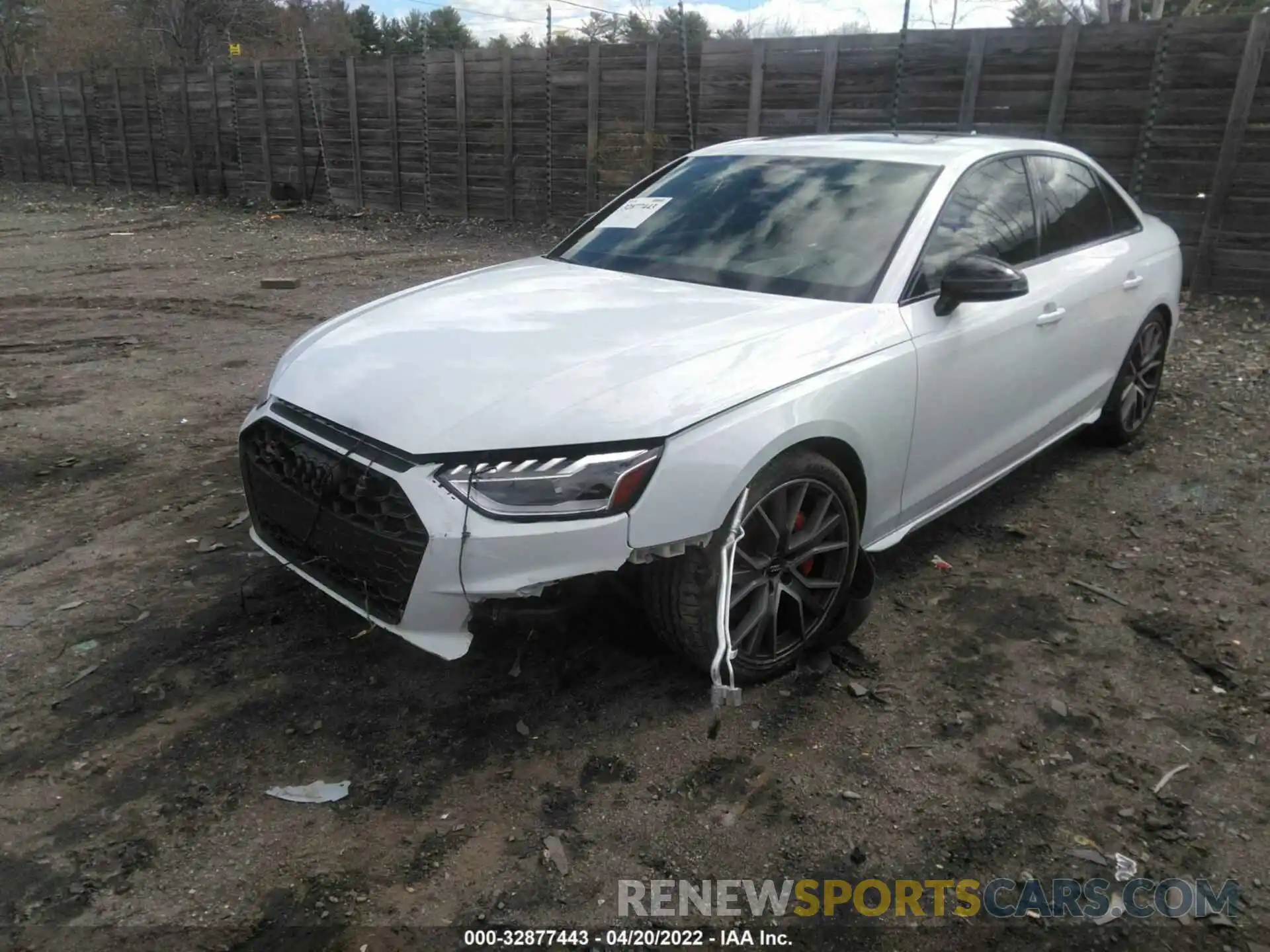 2 Photograph of a damaged car WAUB4AF40LA057064 AUDI S4 2020