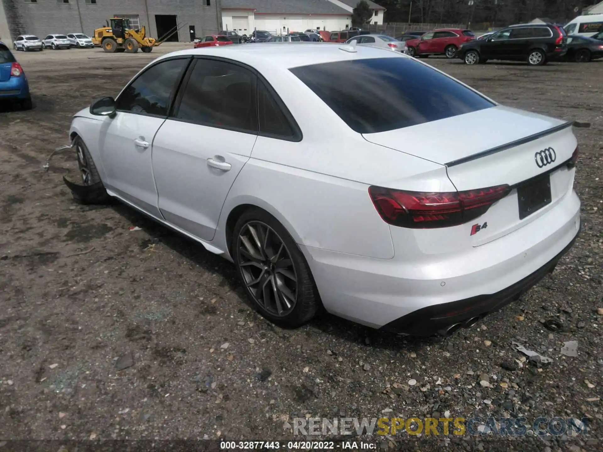 3 Photograph of a damaged car WAUB4AF40LA057064 AUDI S4 2020