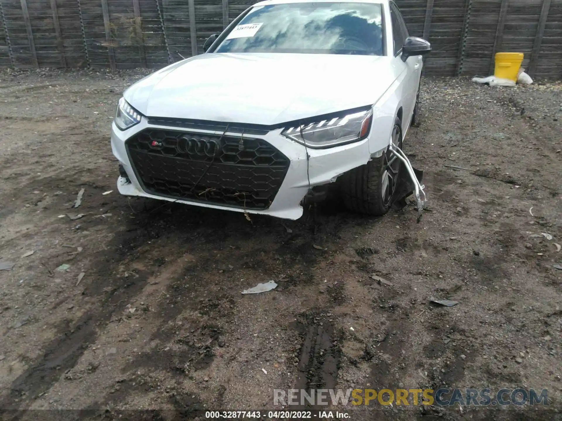 6 Photograph of a damaged car WAUB4AF40LA057064 AUDI S4 2020