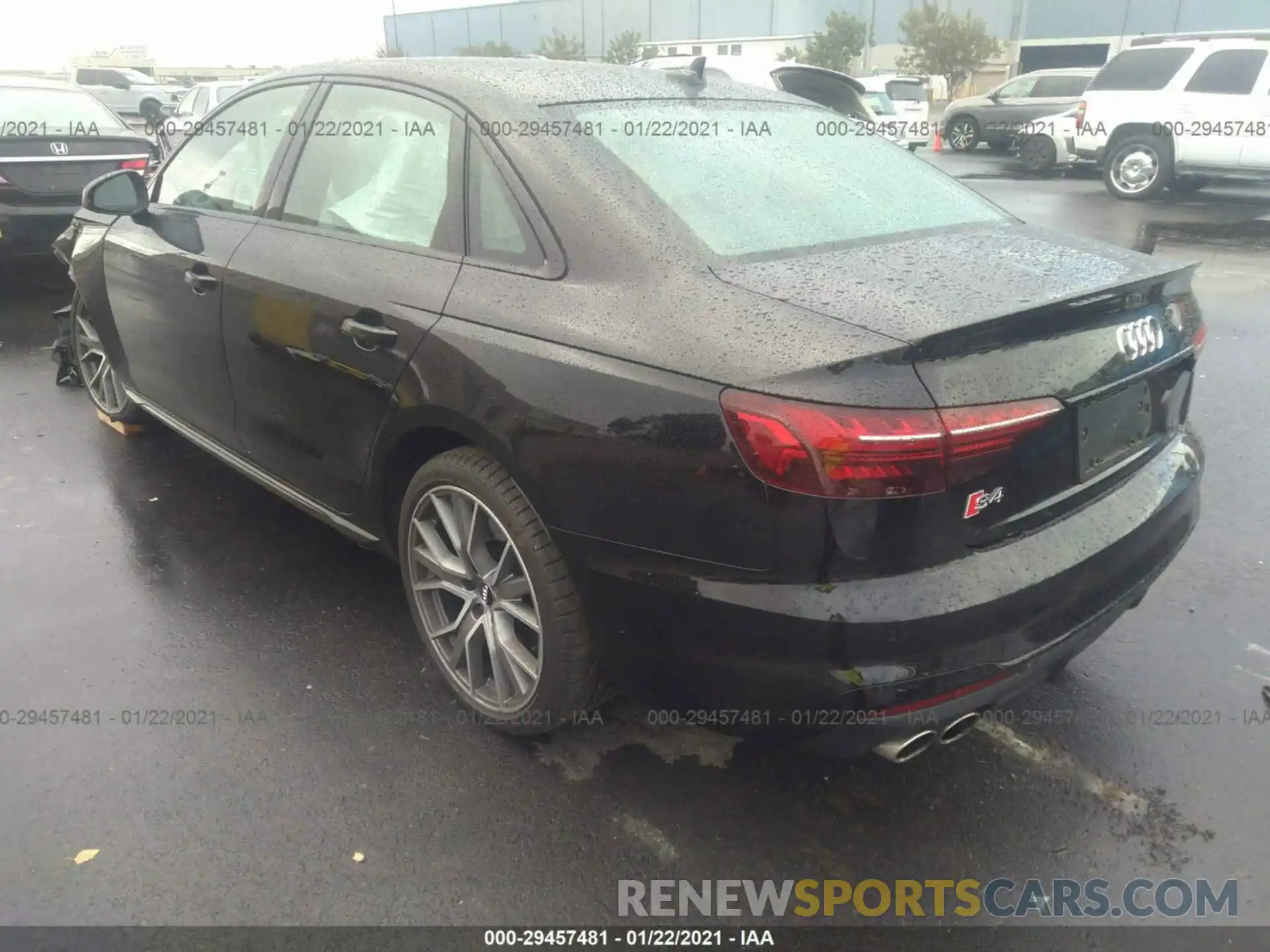 3 Photograph of a damaged car WAUB4AF40LA059929 AUDI S4 2020