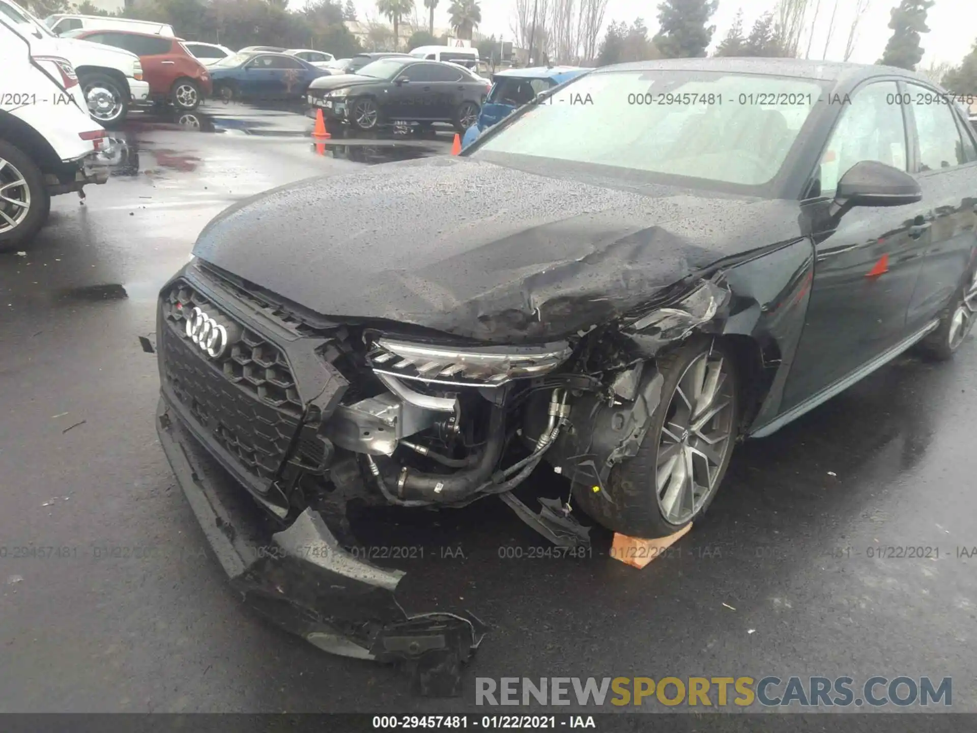 6 Photograph of a damaged car WAUB4AF40LA059929 AUDI S4 2020