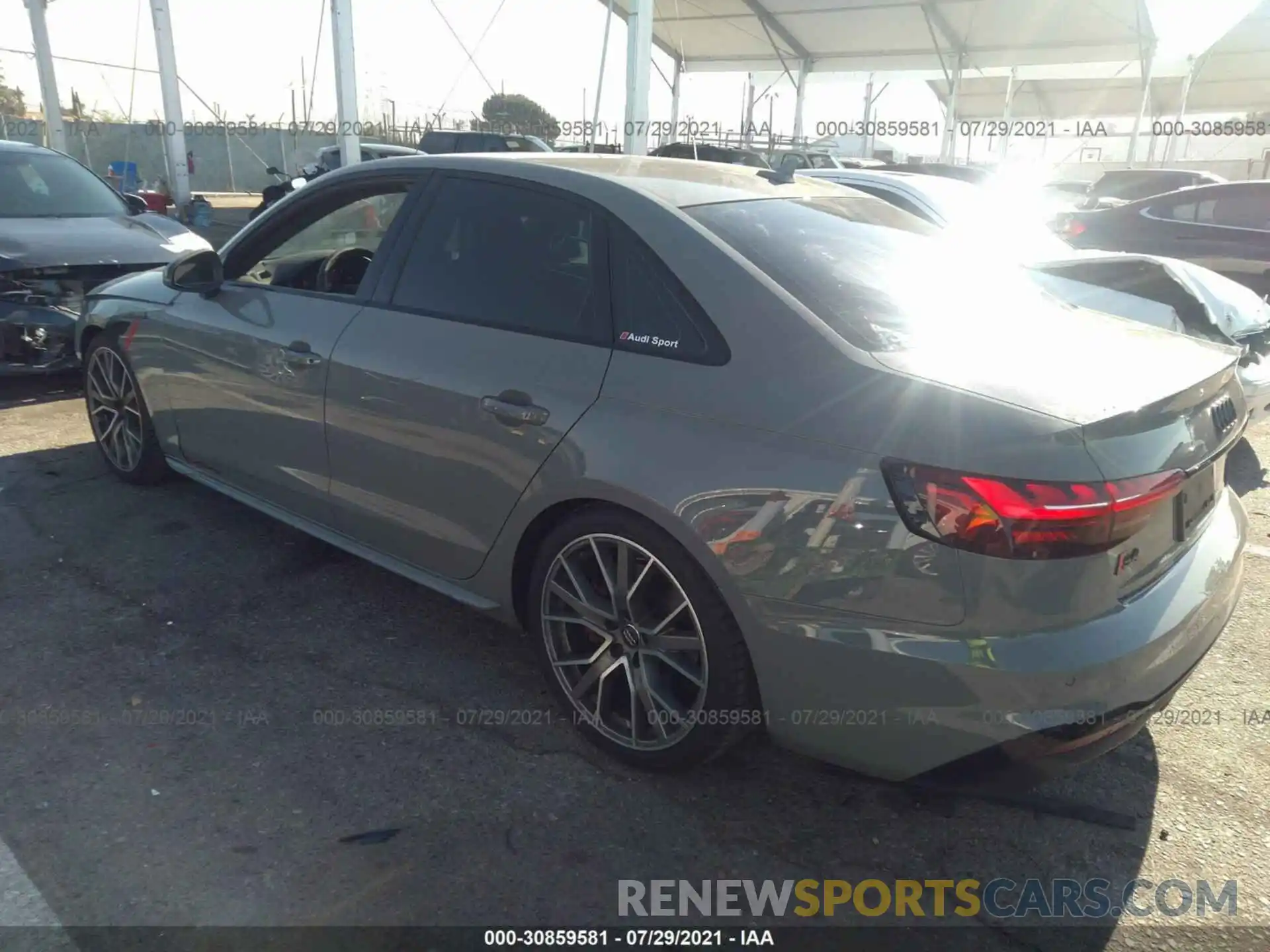 3 Photograph of a damaged car WAUB4AF41LA045151 AUDI S4 2020