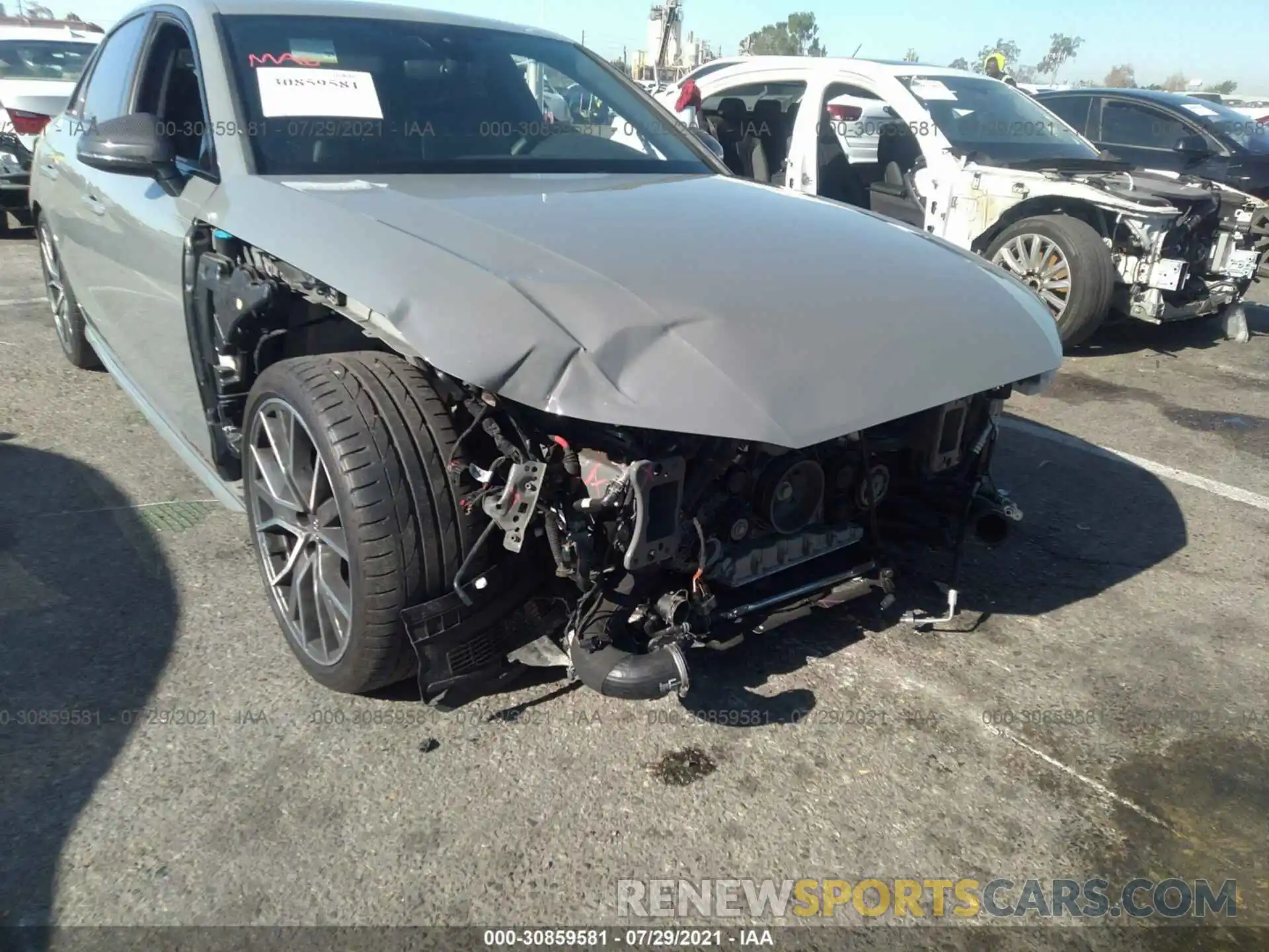 6 Photograph of a damaged car WAUB4AF41LA045151 AUDI S4 2020