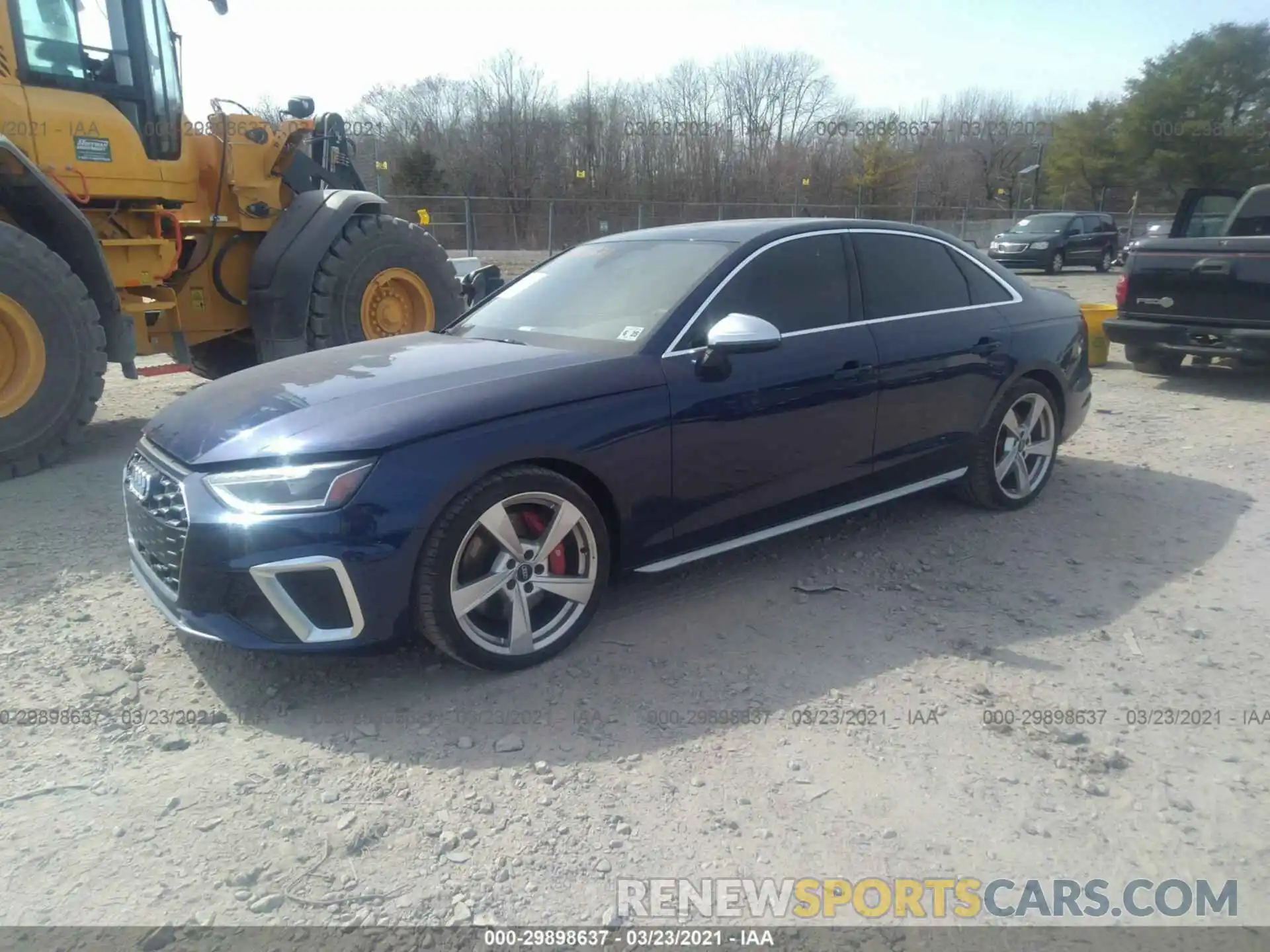 2 Photograph of a damaged car WAUB4AF44LA022558 AUDI S4 2020