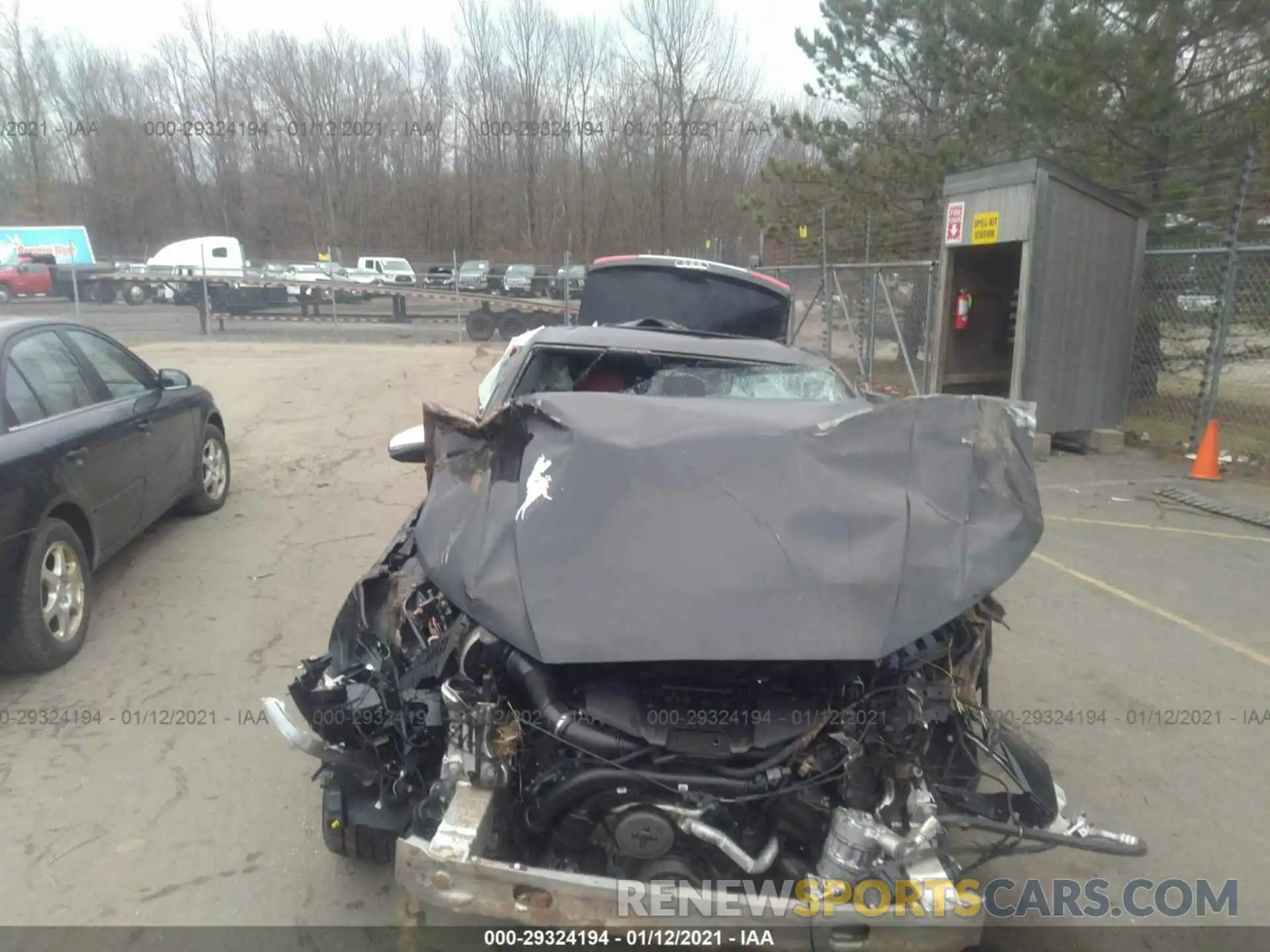 6 Photograph of a damaged car WAUB4AF47LA041654 AUDI S4 2020