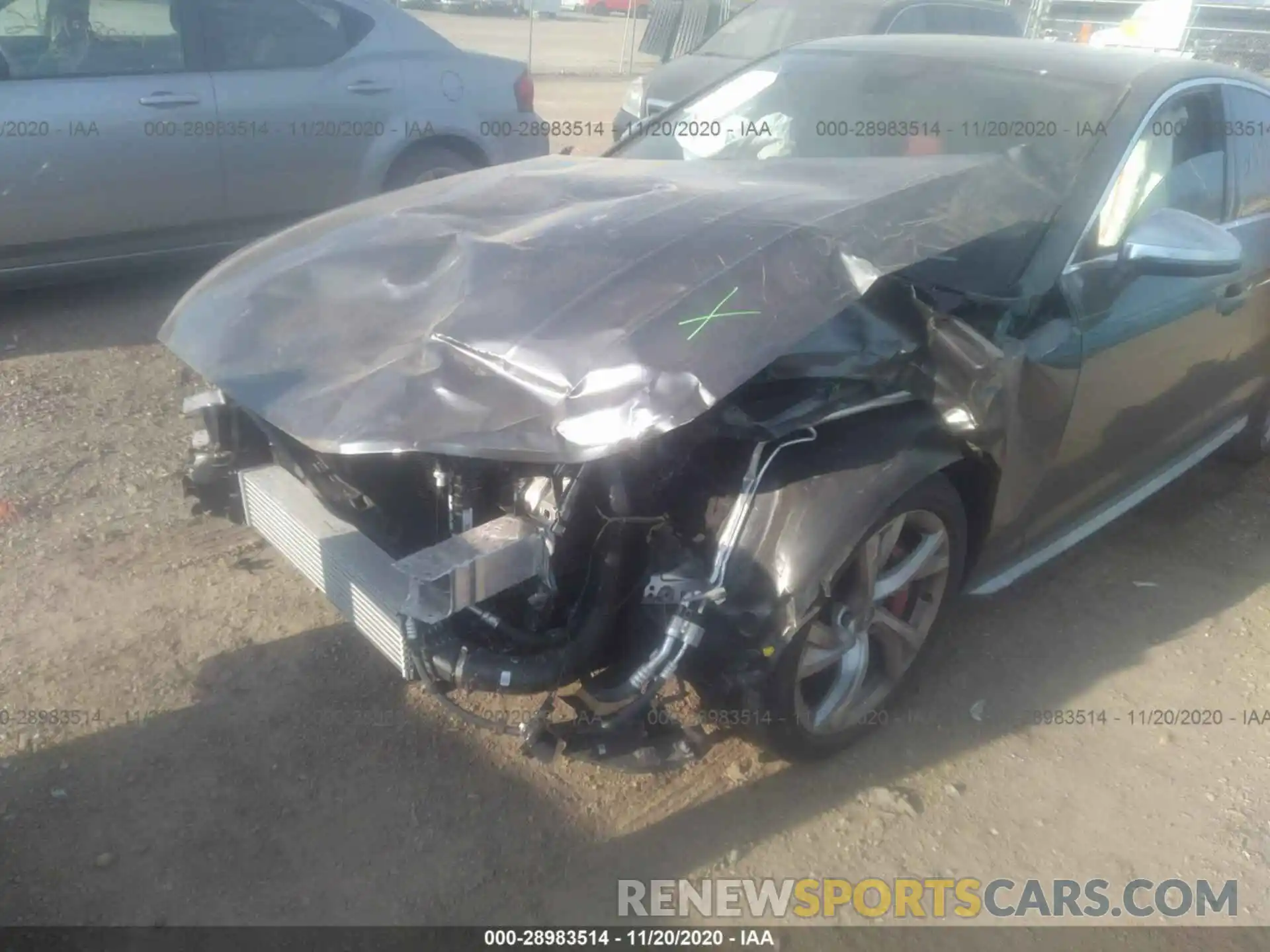 6 Photograph of a damaged car WAUB4AF49LA041204 AUDI S4 2020