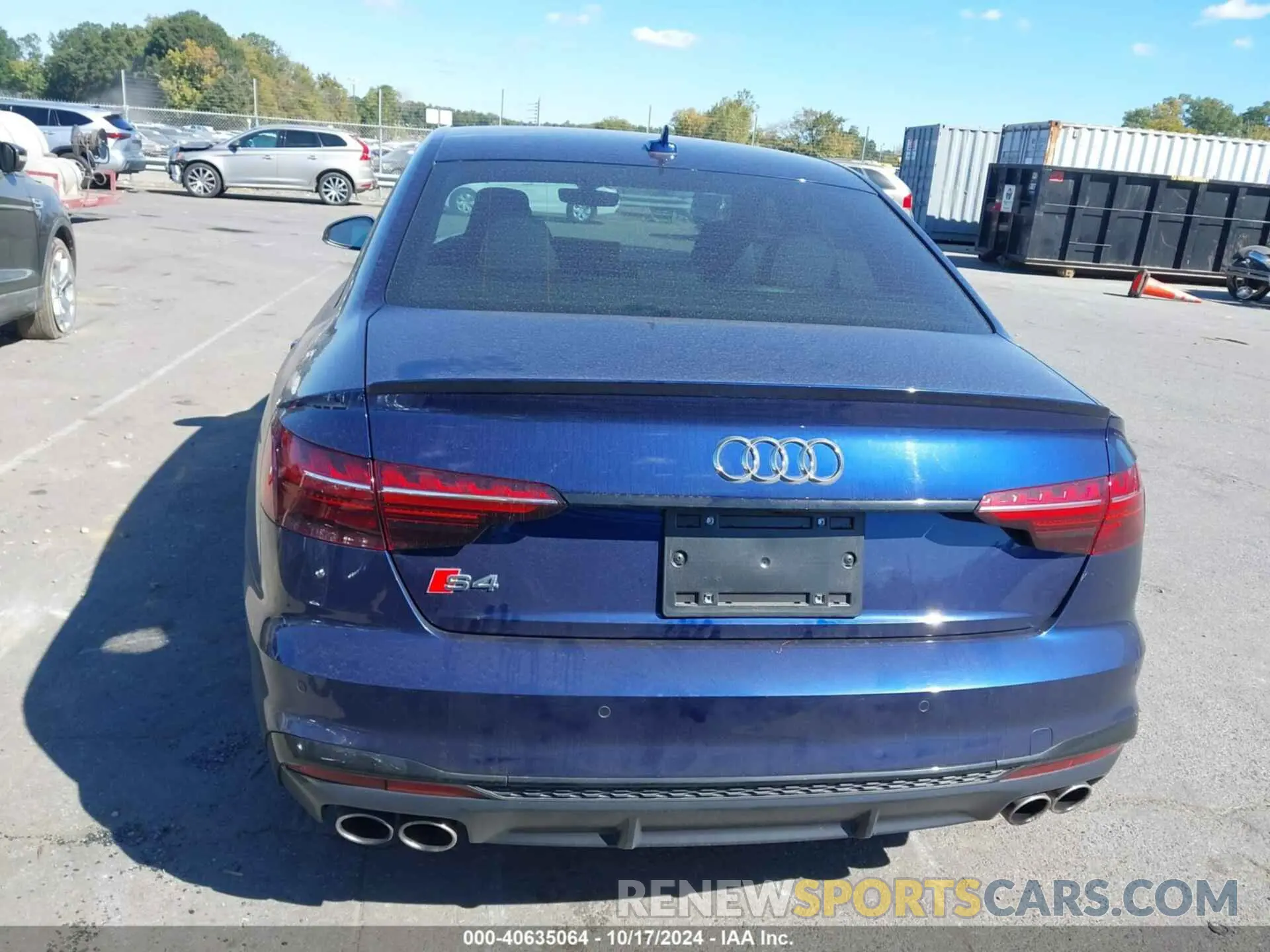 16 Photograph of a damaged car WAUC4AF46LA029063 AUDI S4 2020