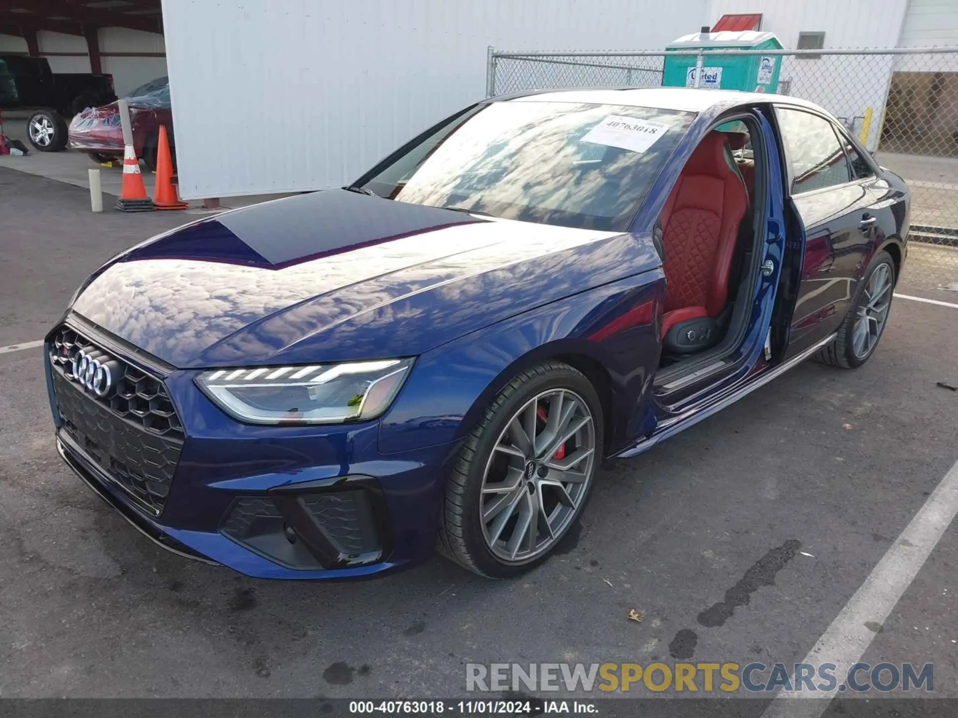 2 Photograph of a damaged car WAUB4AF44MA018379 AUDI S4 2021