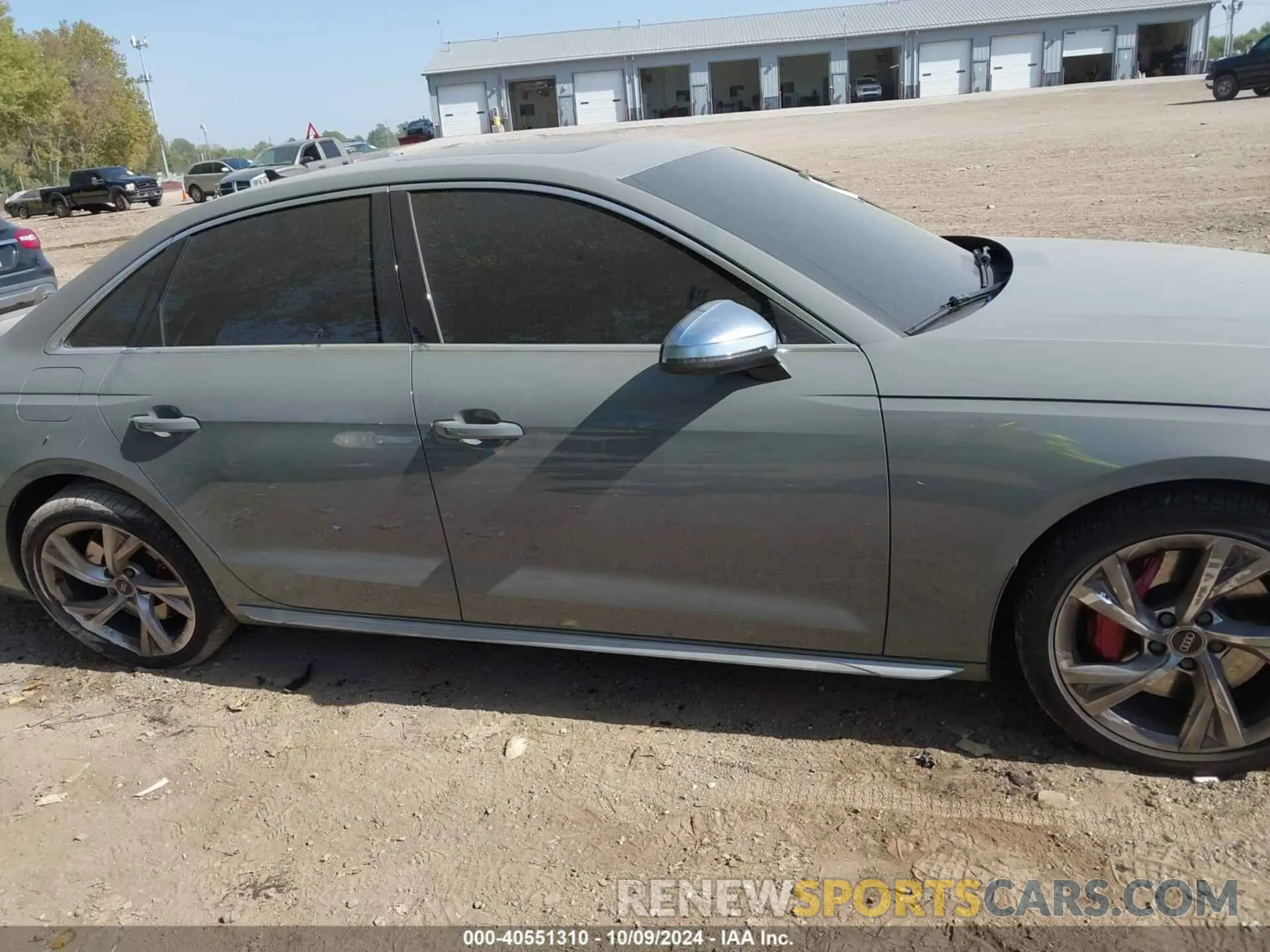 13 Photograph of a damaged car WAUB4AF44MA037496 AUDI S4 2021