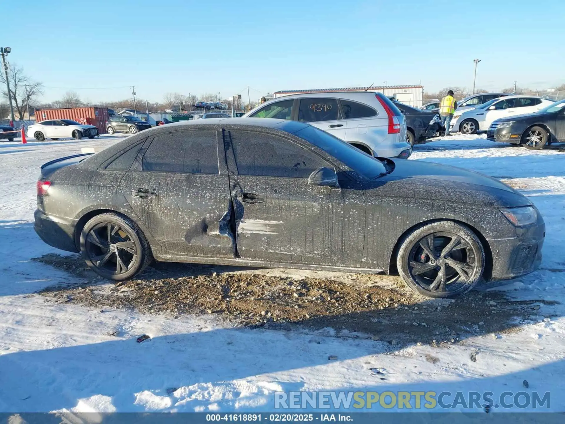 13 Photograph of a damaged car WAUB4AF47MA063249 AUDI S4 2021