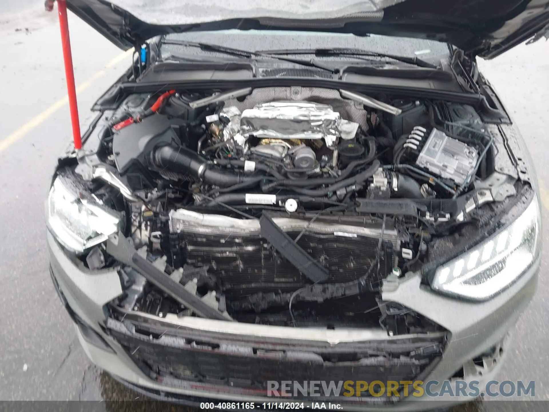10 Photograph of a damaged car WAUB4AF49PA062320 AUDI S4 2023