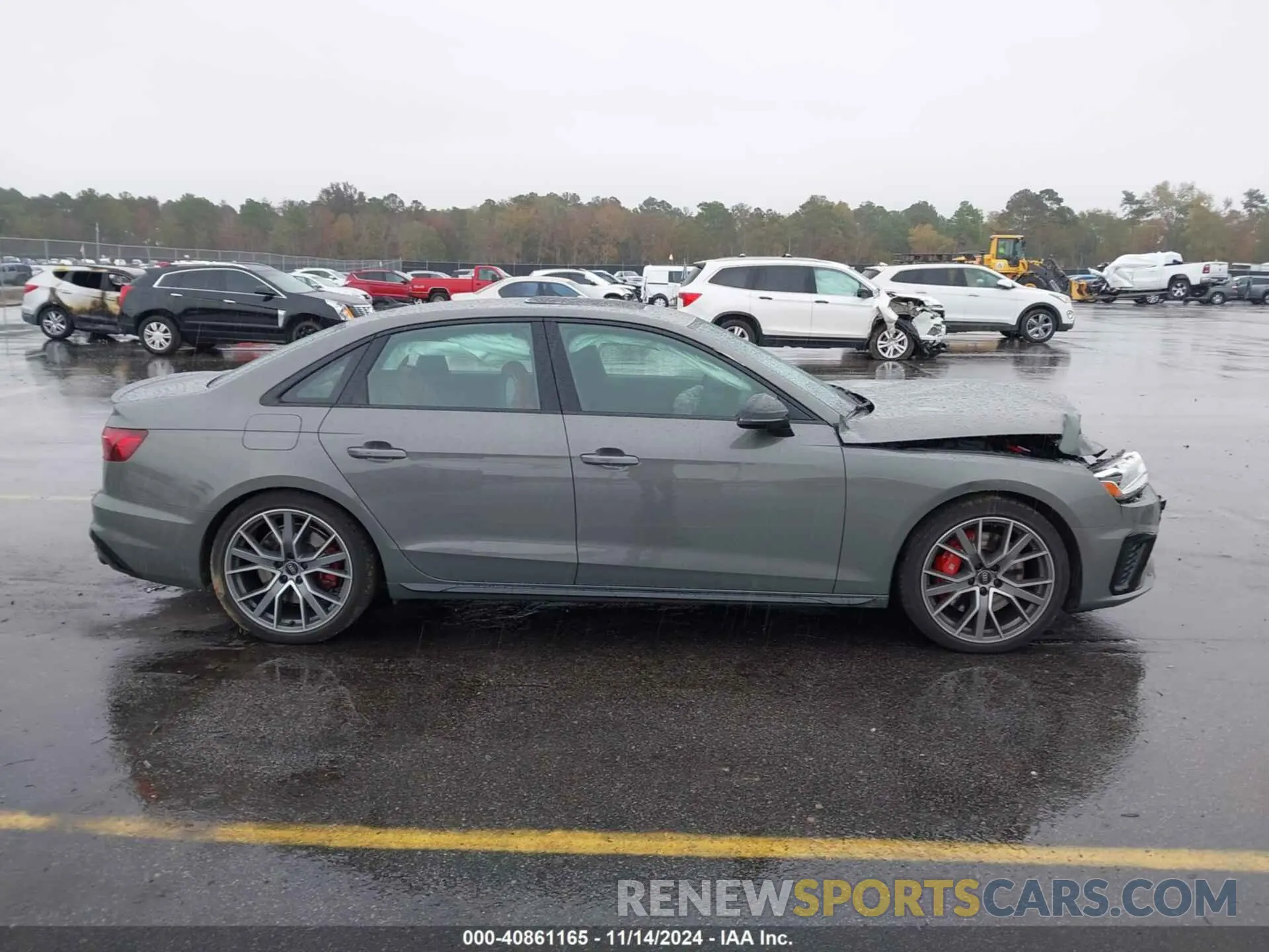13 Photograph of a damaged car WAUB4AF49PA062320 AUDI S4 2023