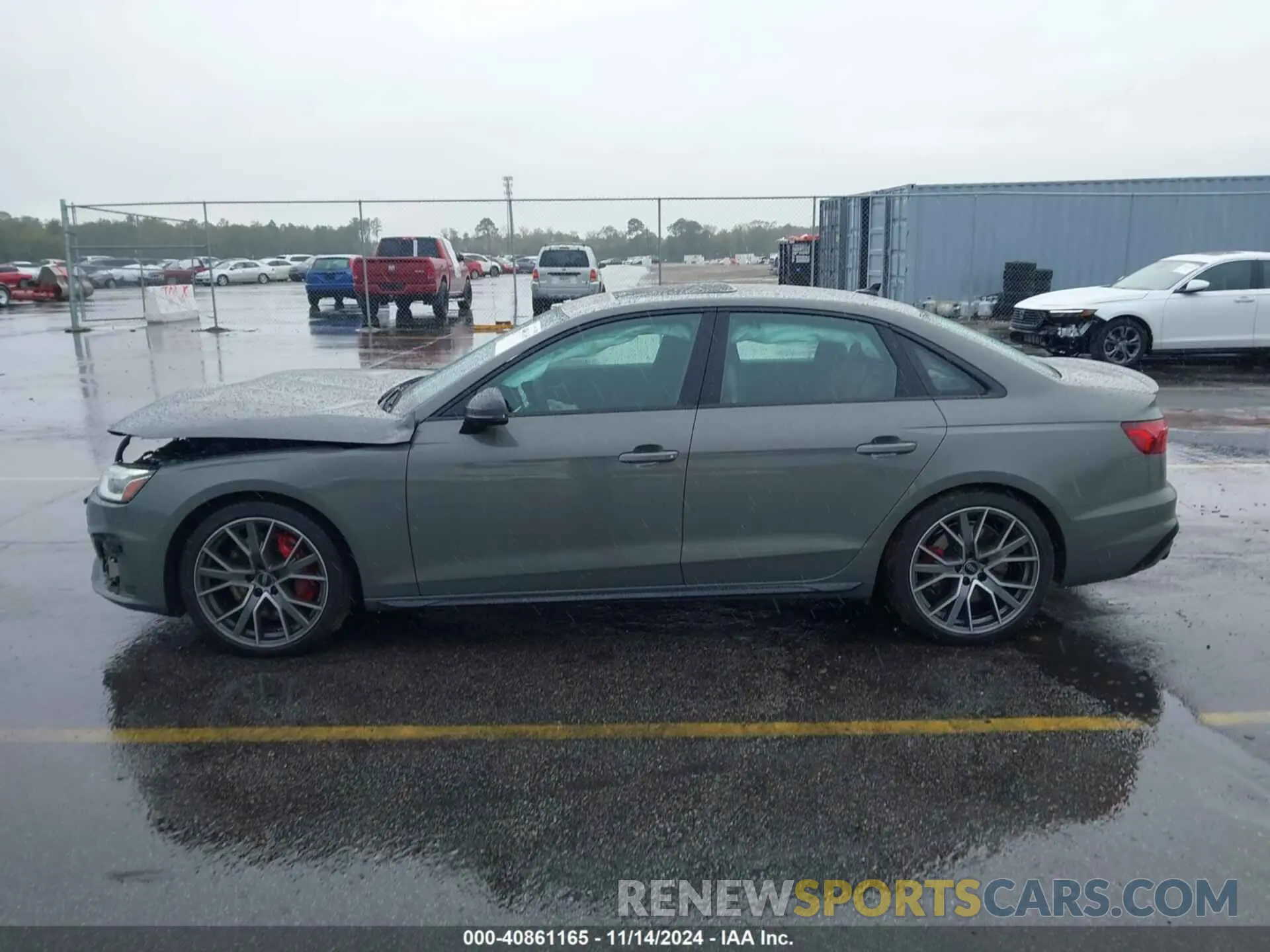 14 Photograph of a damaged car WAUB4AF49PA062320 AUDI S4 2023
