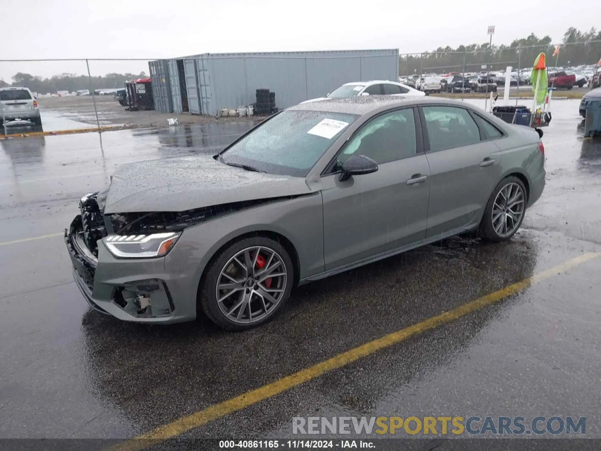 2 Photograph of a damaged car WAUB4AF49PA062320 AUDI S4 2023