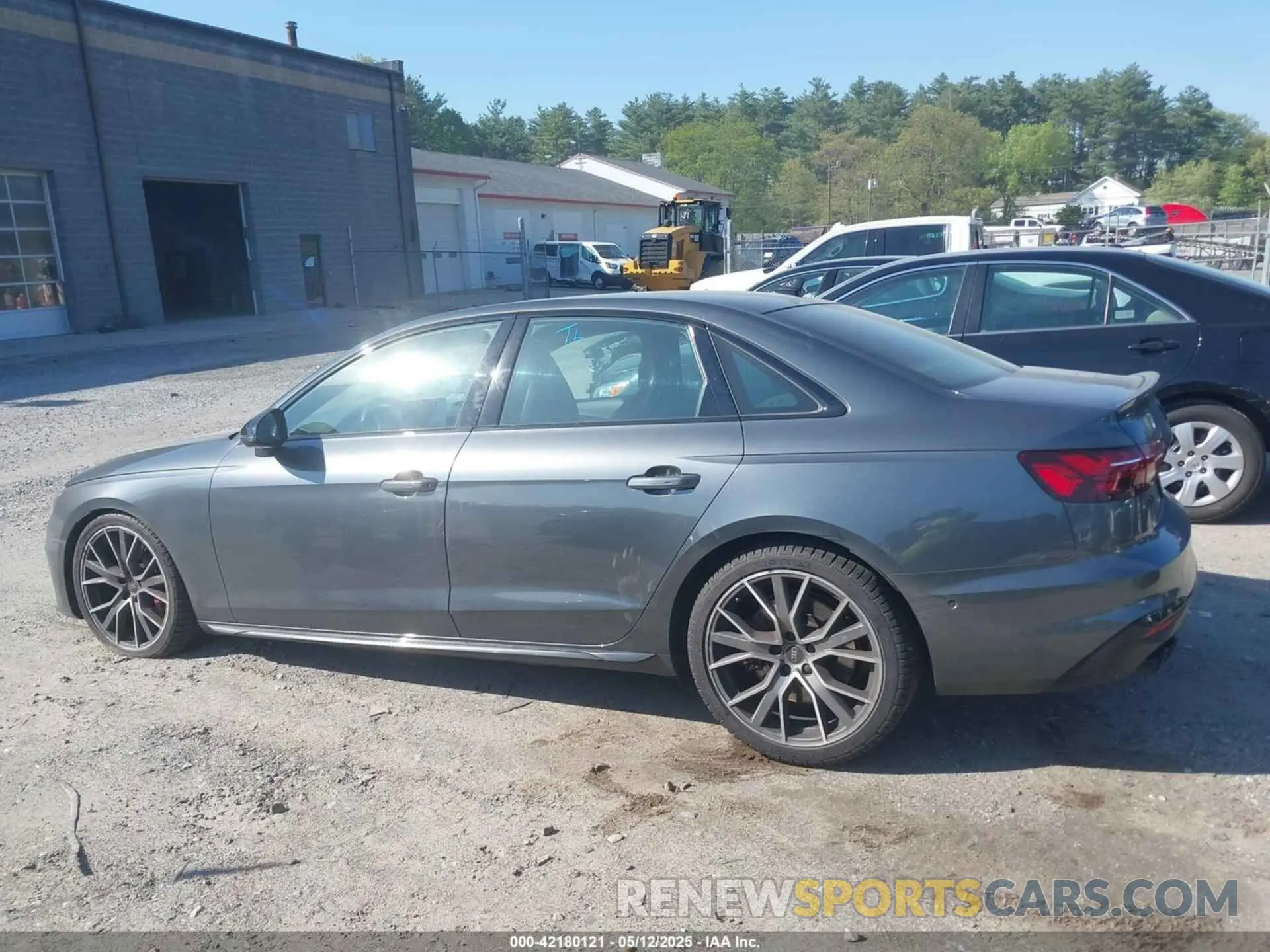 14 Photograph of a damaged car WAUC4AF43PA043654 AUDI S4 2023
