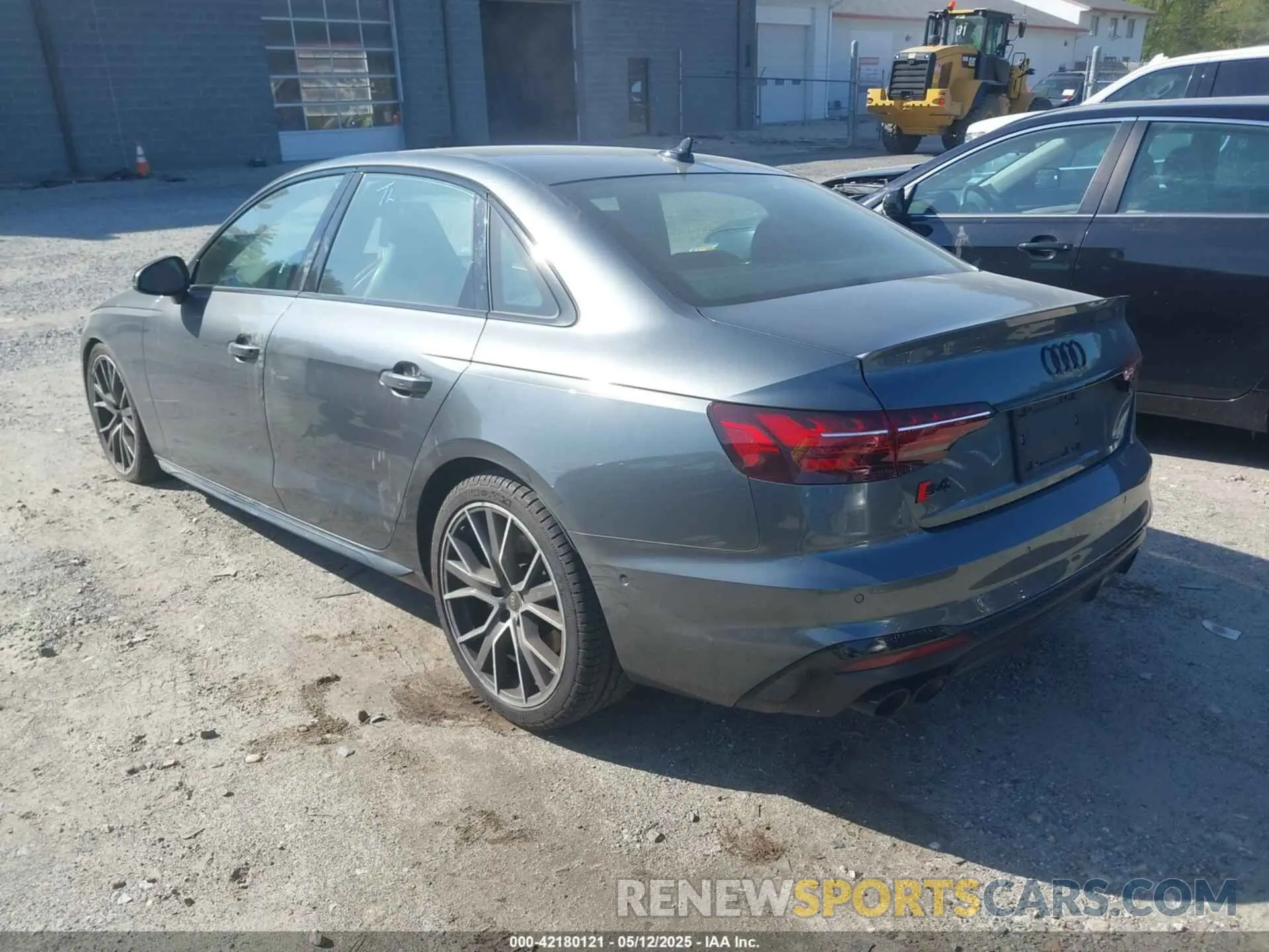 3 Photograph of a damaged car WAUC4AF43PA043654 AUDI S4 2023
