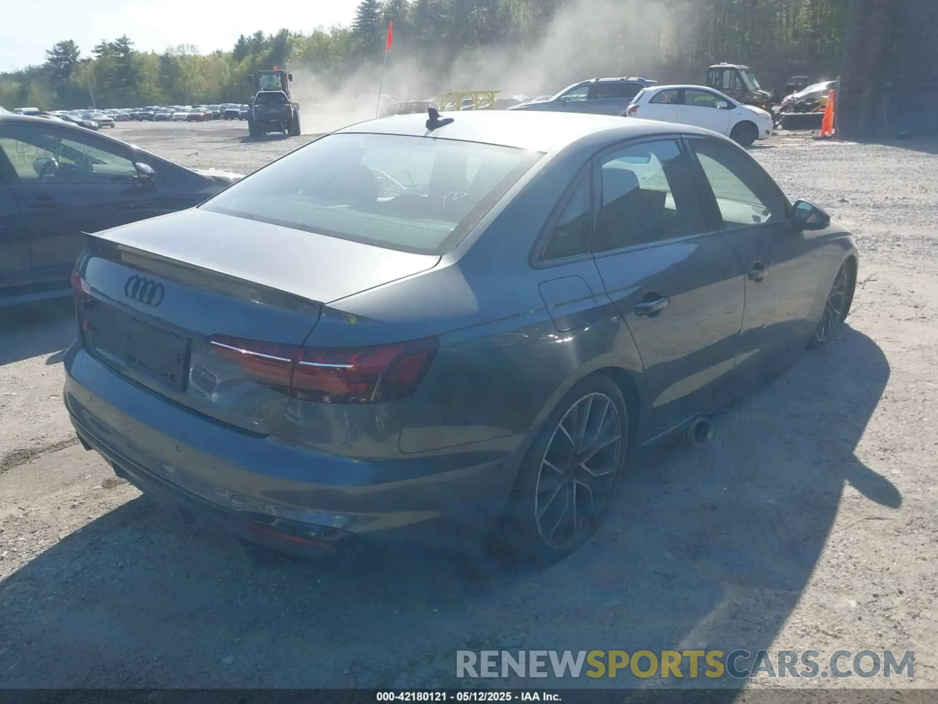 4 Photograph of a damaged car WAUC4AF43PA043654 AUDI S4 2023