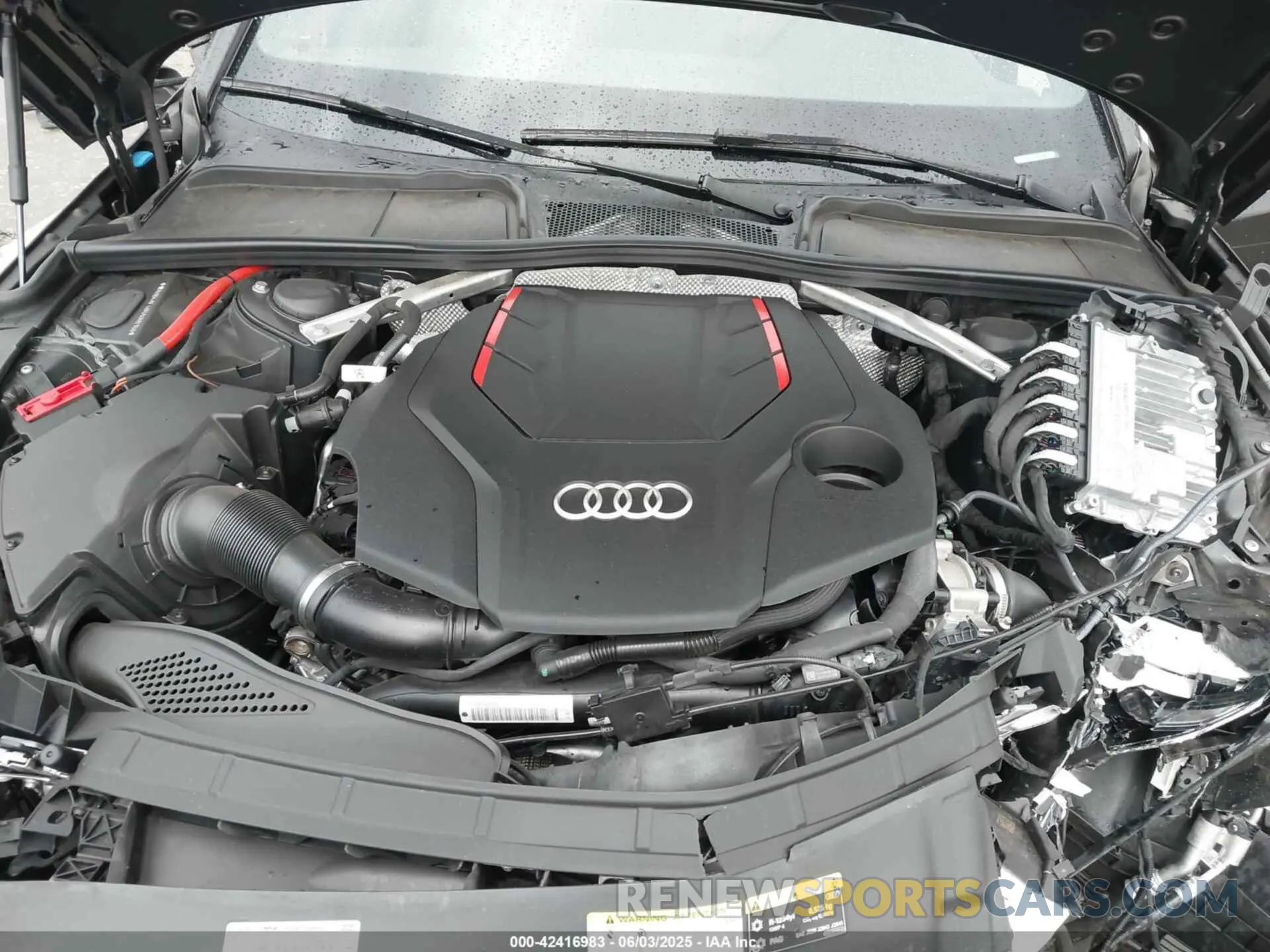 10 Photograph of a damaged car WAUB4AF48RA008168 AUDI S4 2024