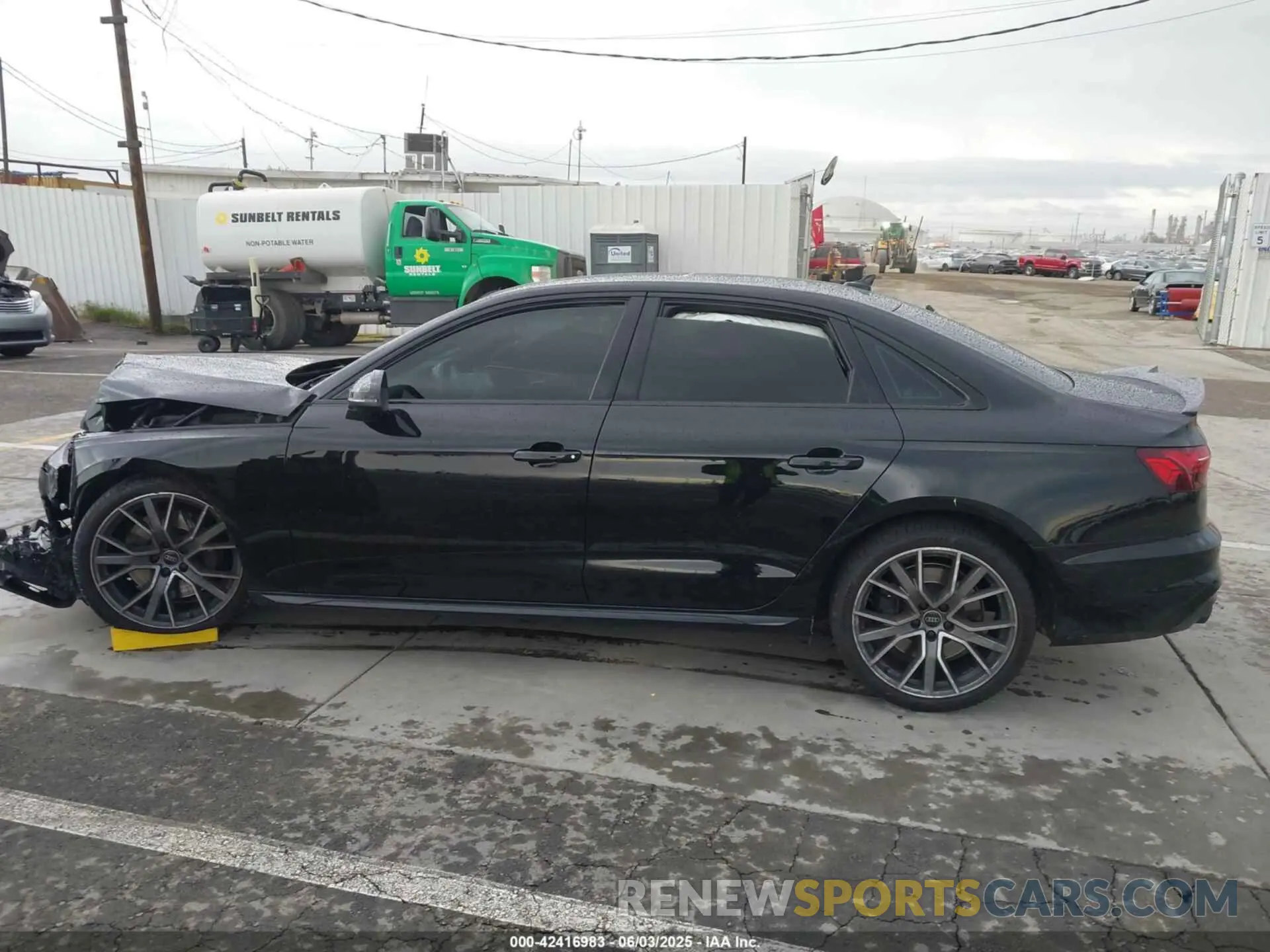 13 Photograph of a damaged car WAUB4AF48RA008168 AUDI S4 2024