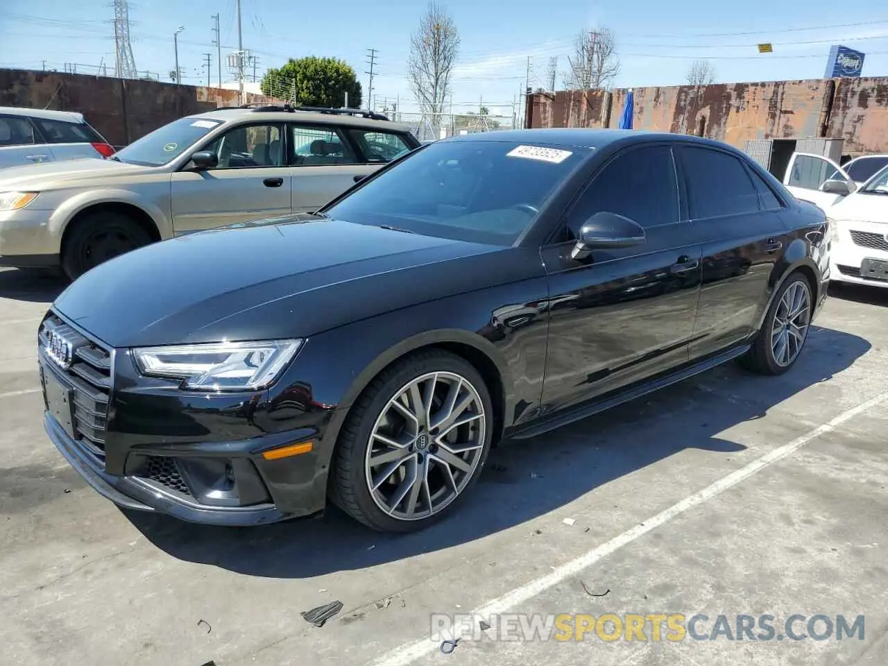 1 Photograph of a damaged car WAUB4AF40KA054826 AUDI S4/RS4 2019