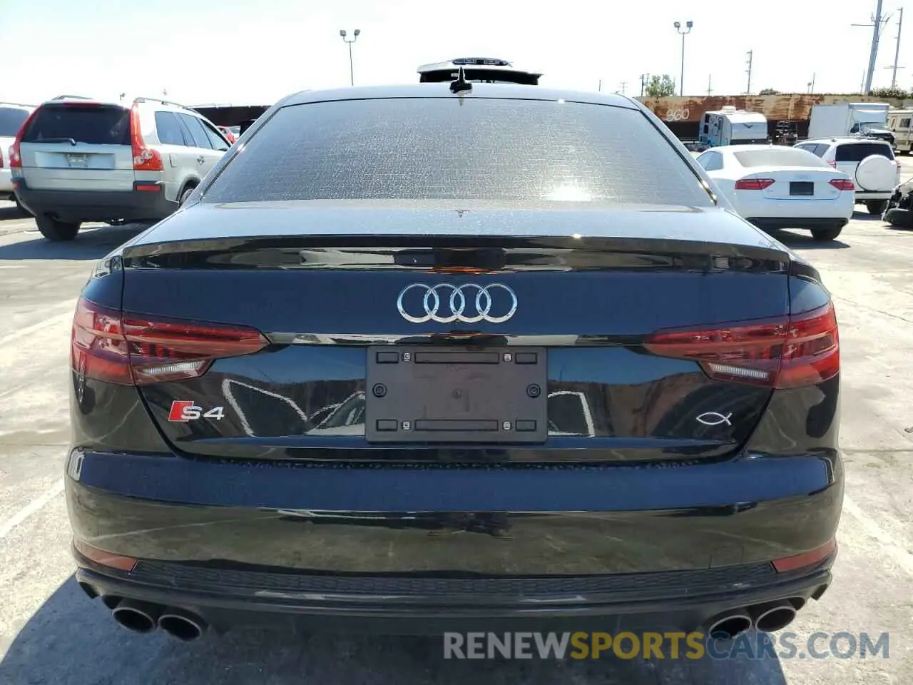 6 Photograph of a damaged car WAUB4AF40KA054826 AUDI S4/RS4 2019