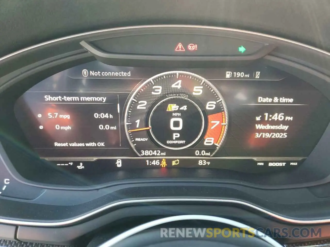 9 Photograph of a damaged car WAUB4AF40KA054826 AUDI S4/RS4 2019