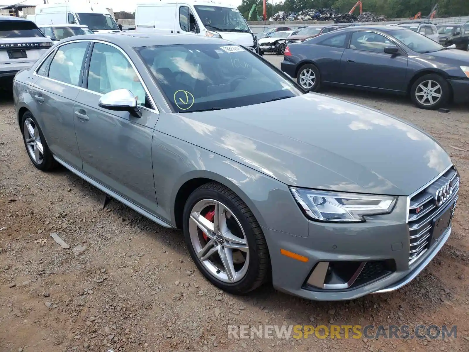 1 Photograph of a damaged car WAUB4AF41KA105637 AUDI S4/RS4 2019