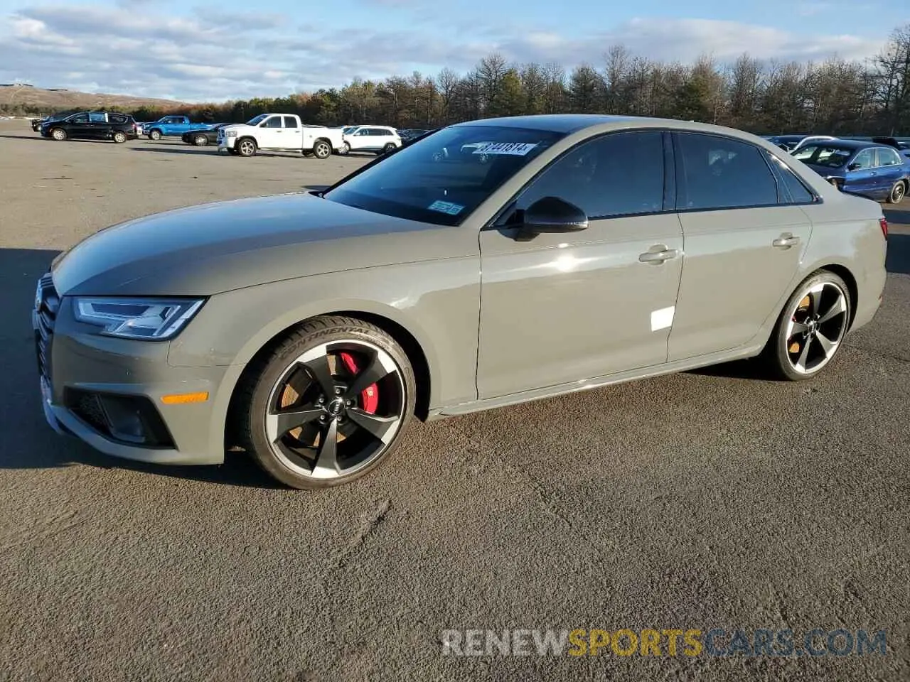 1 Photograph of a damaged car WAUB4AF44KA043277 AUDI S4/RS4 2019